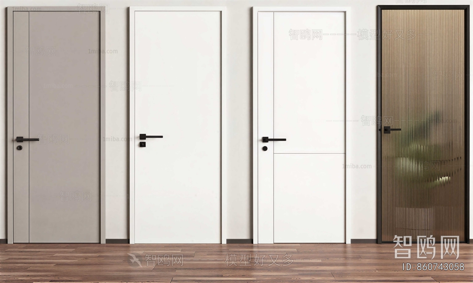 Modern Single Door