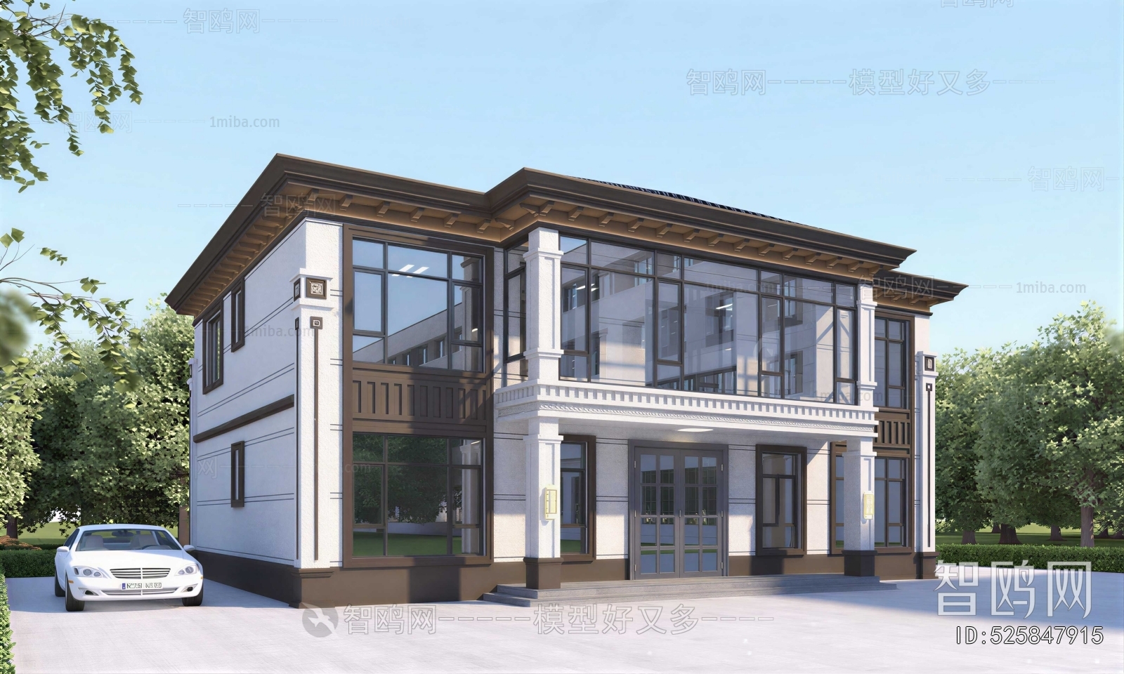 New Chinese Style Detached Villa