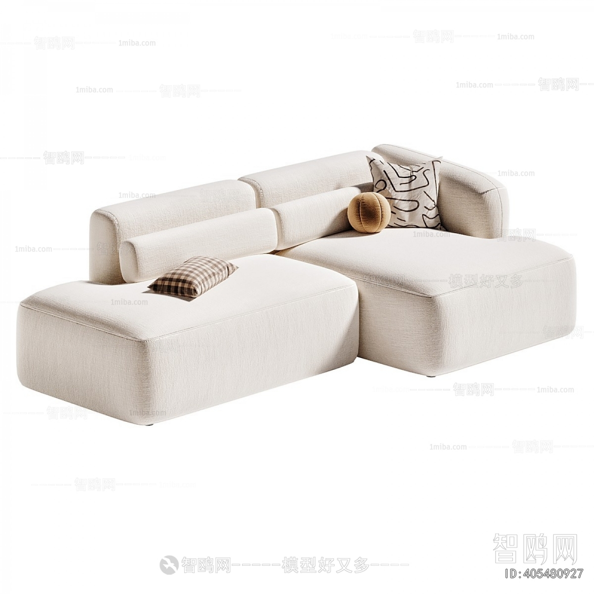 Modern Multi Person Sofa