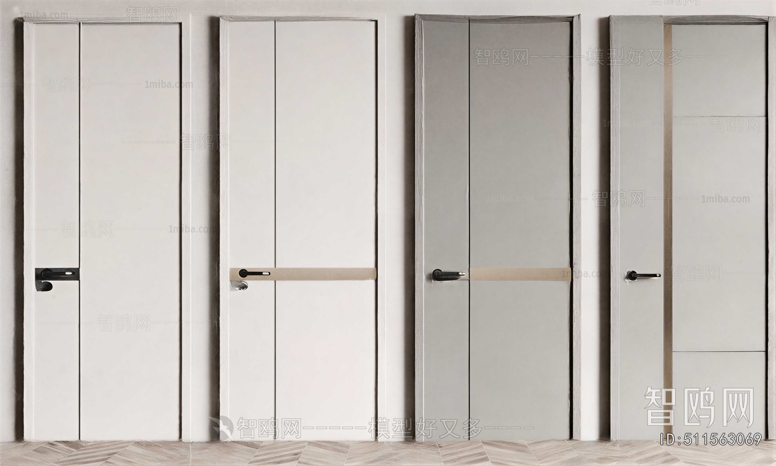 Modern Single Door