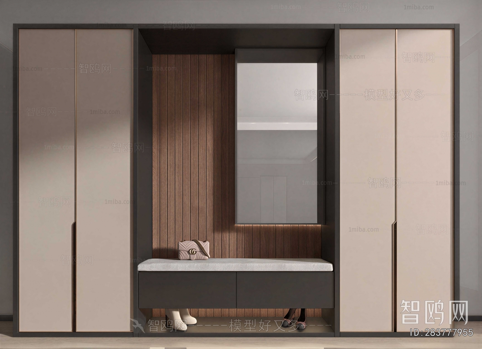 Modern Shoe Cabinet