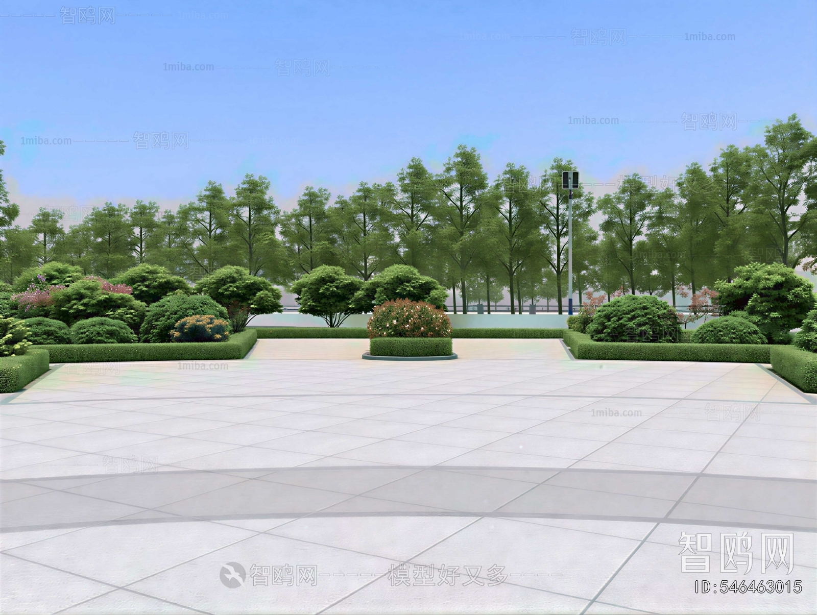 Modern Courtyard/landscape