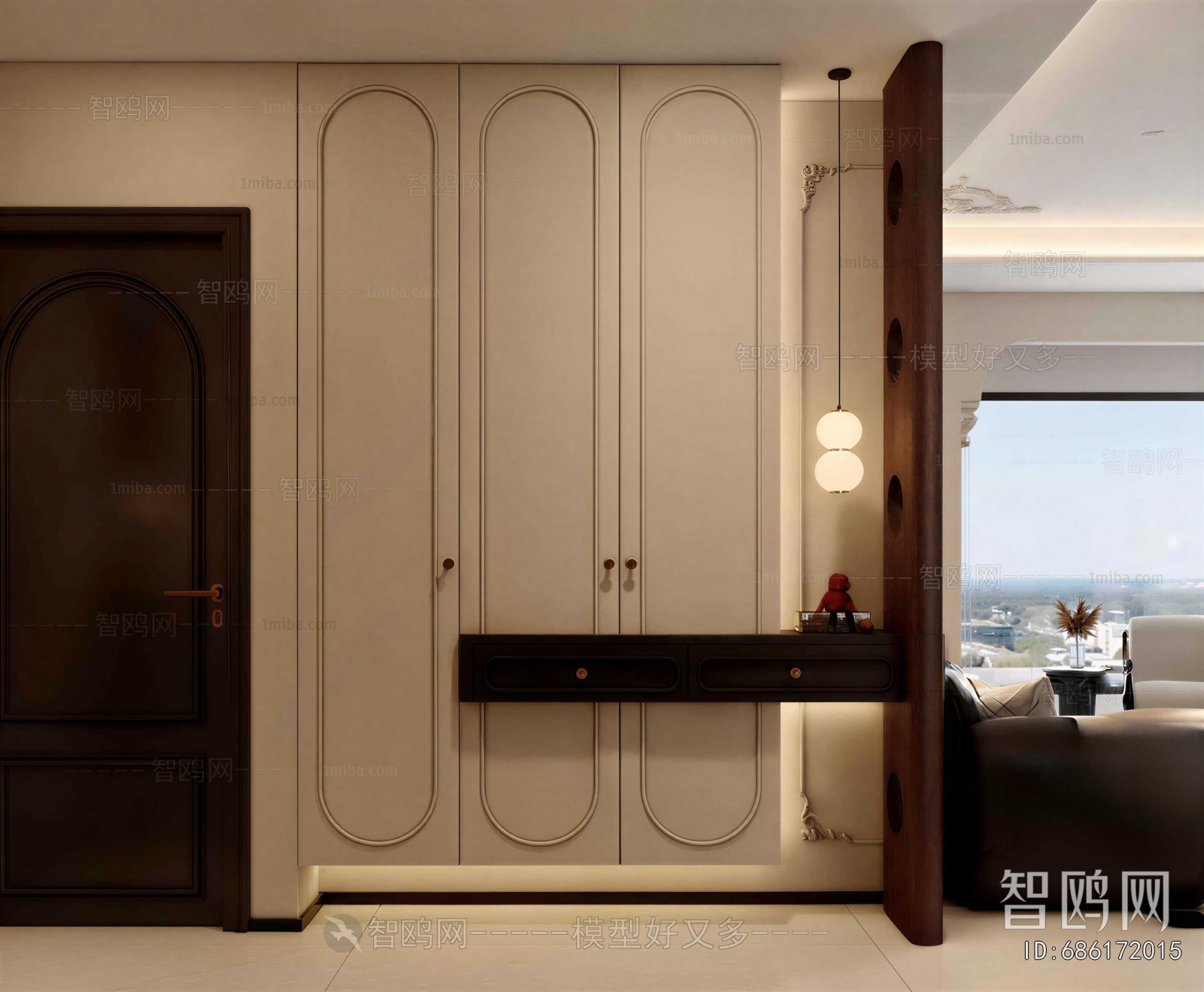 Modern Hallway