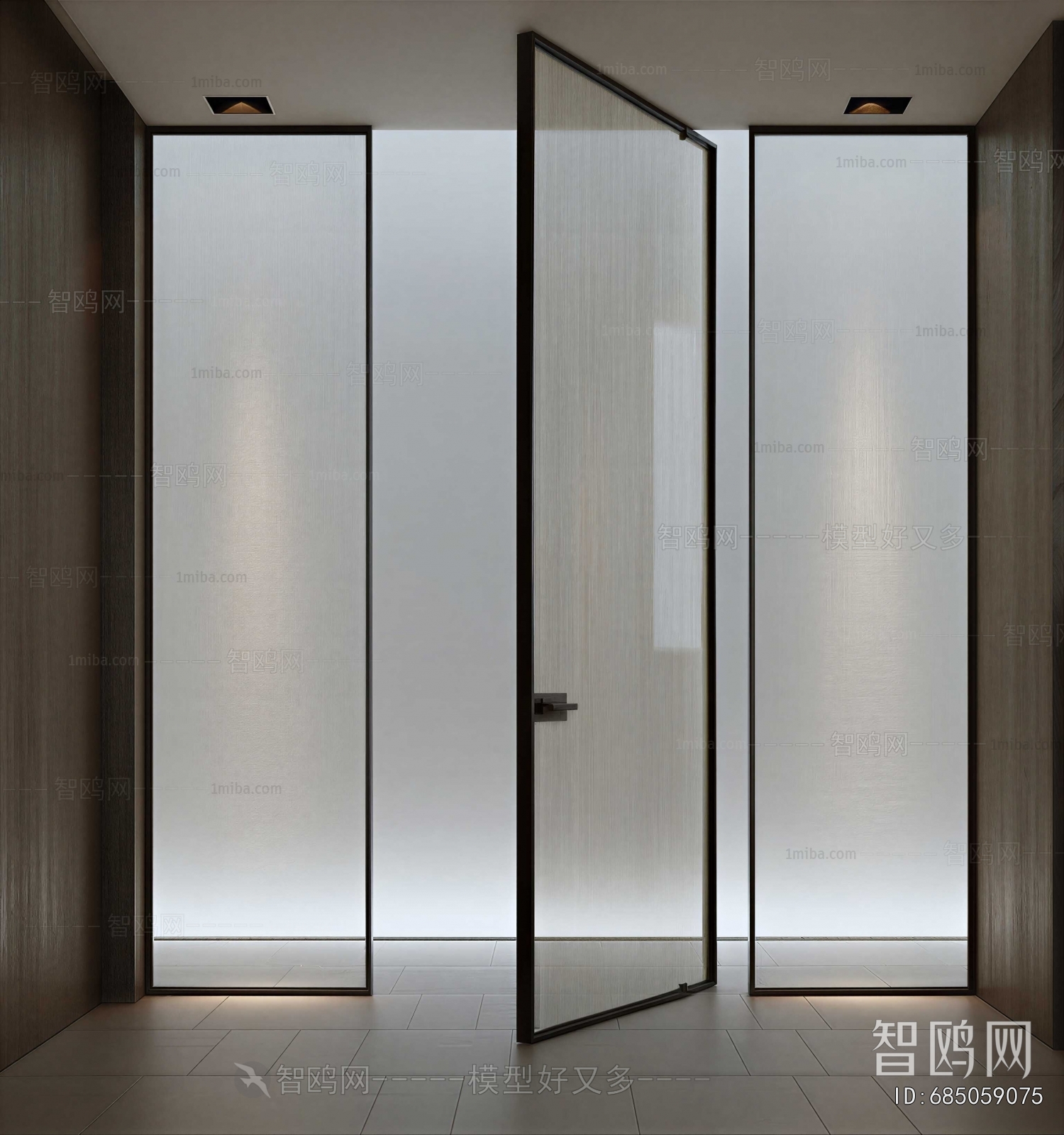 Modern Single Door