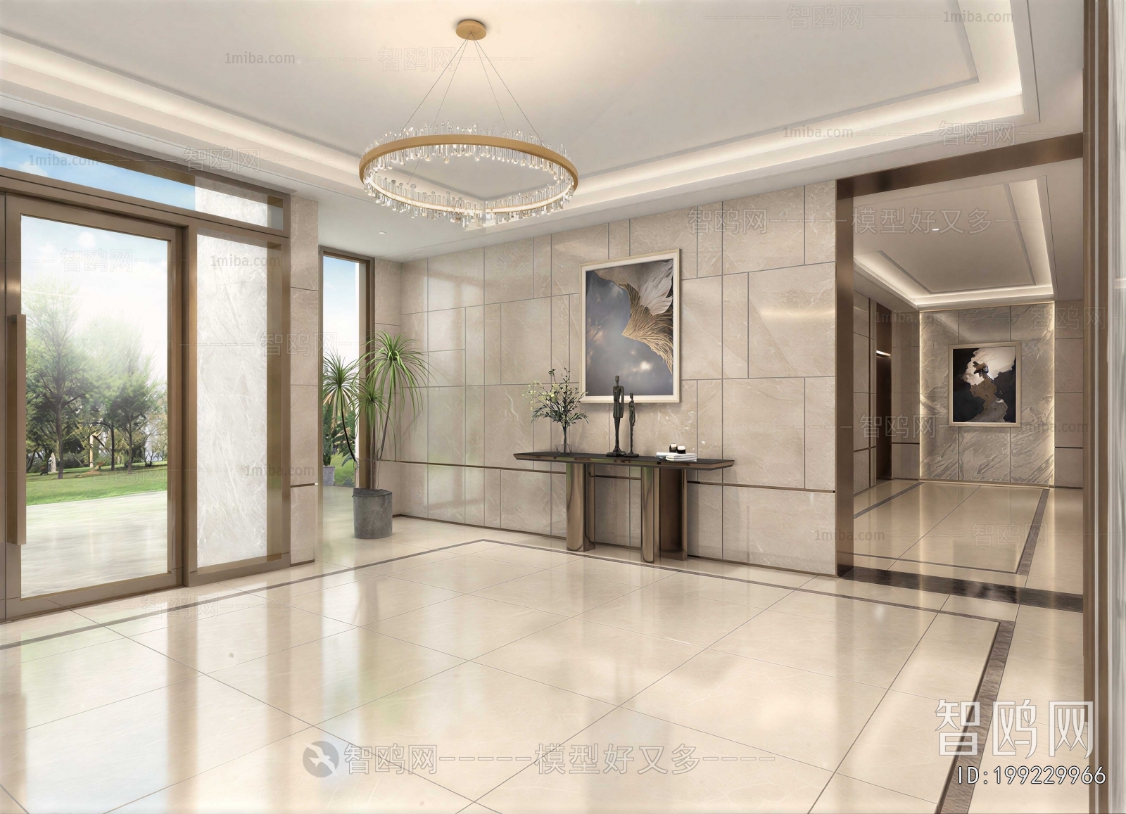 Modern Hallway