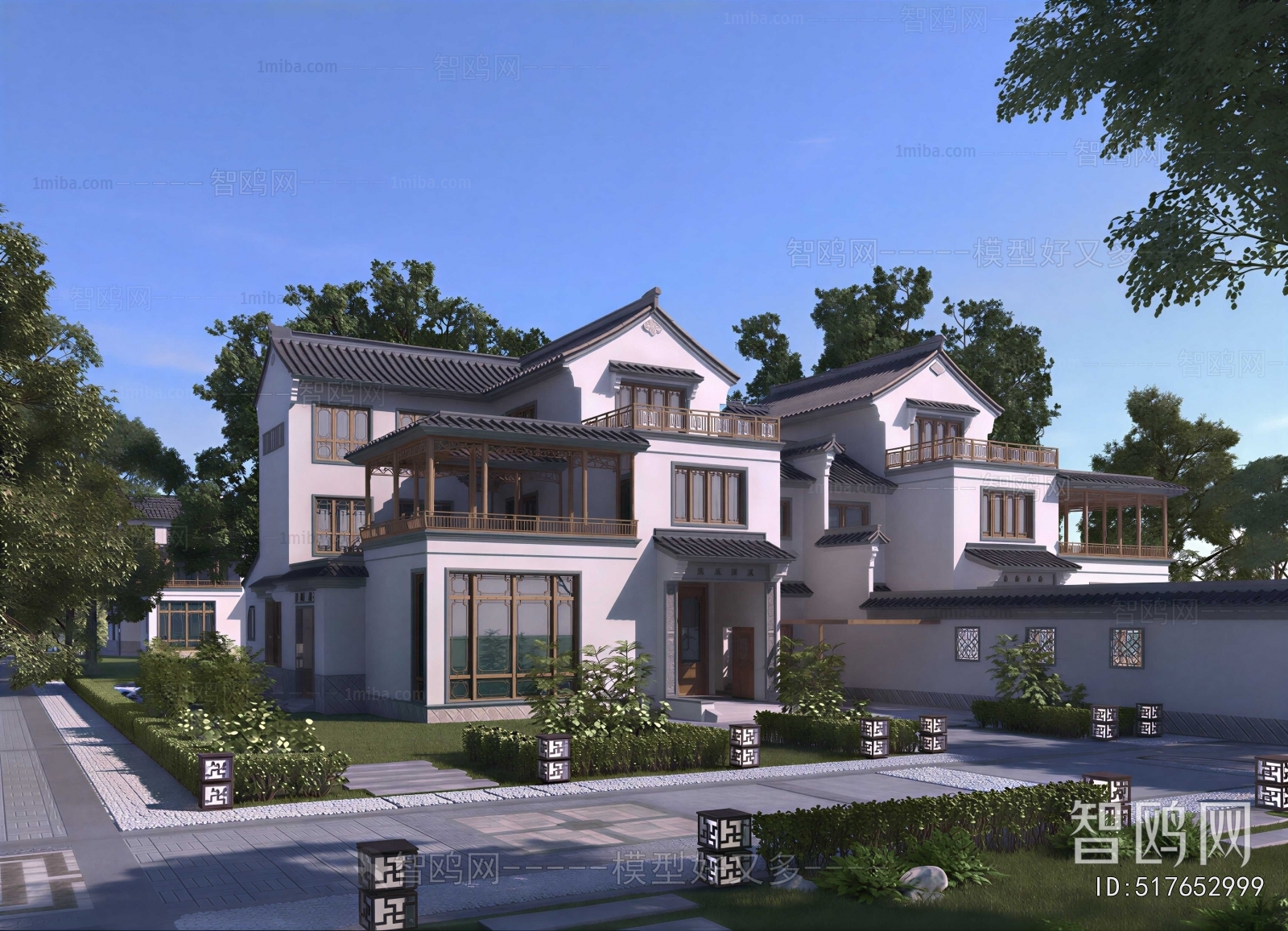 New Chinese Style Detached Villa
