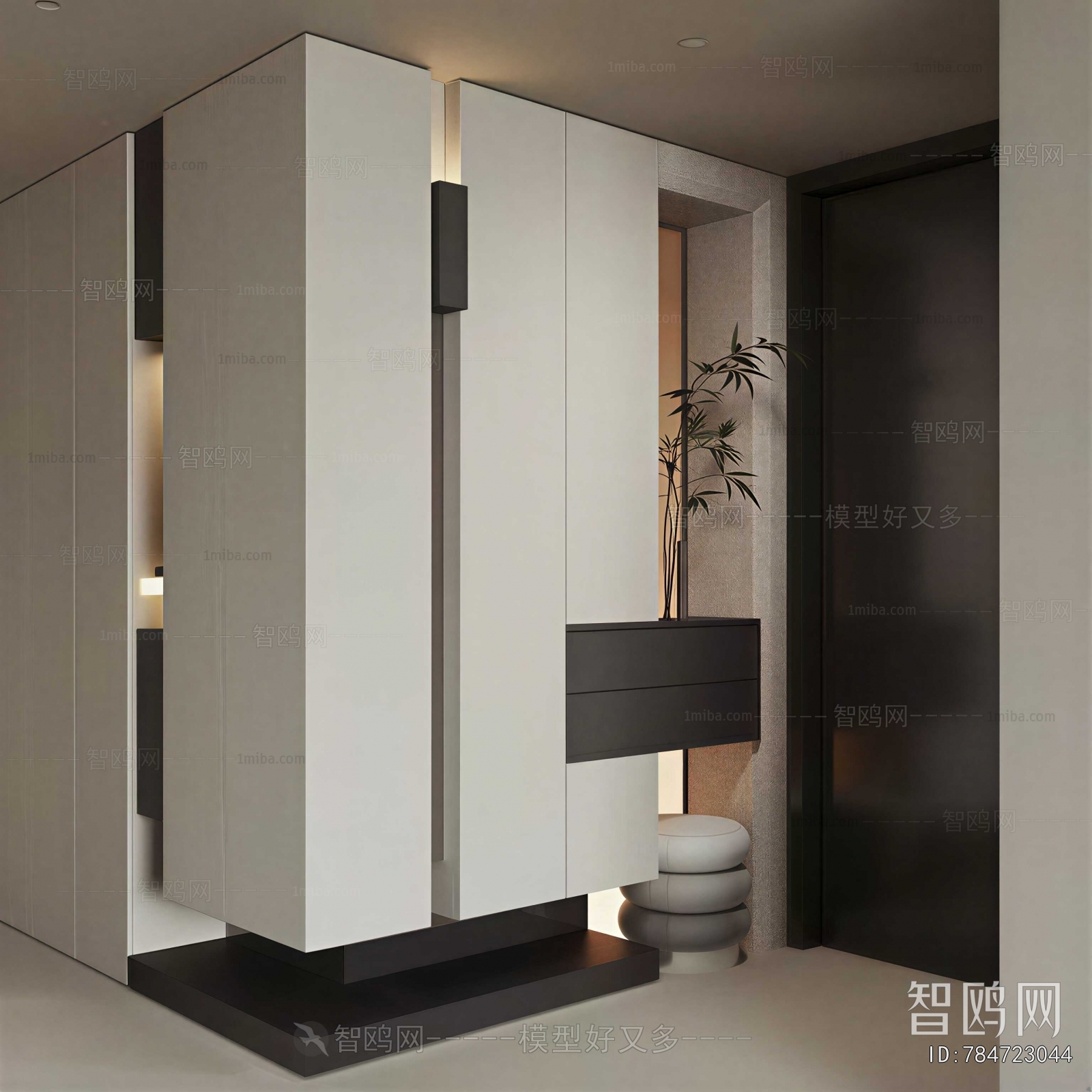 Modern Shoe Cabinet