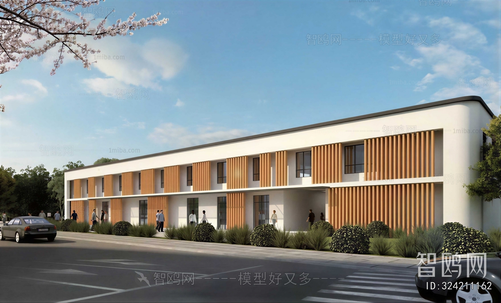 Modern Appearance Of Commercial Building
