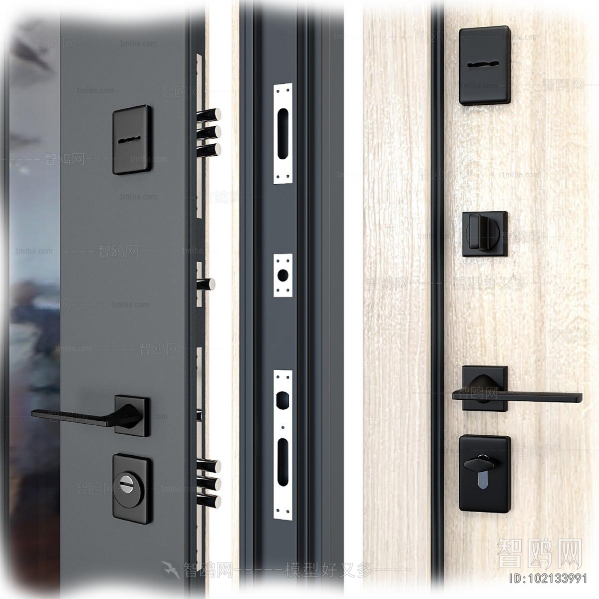 Modern Entrance Door