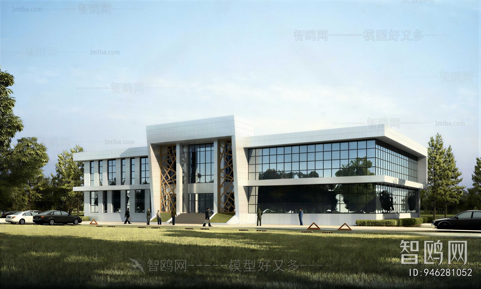 Modern Appearance Of Commercial Building