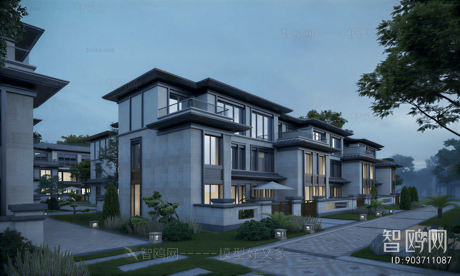 New Chinese Style Detached Villa