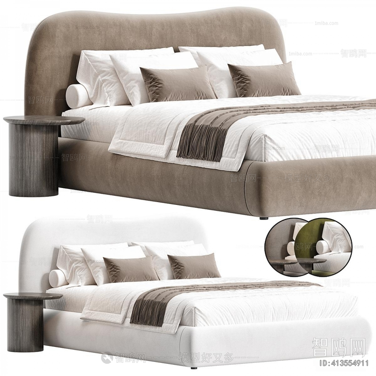 Modern Double Bed