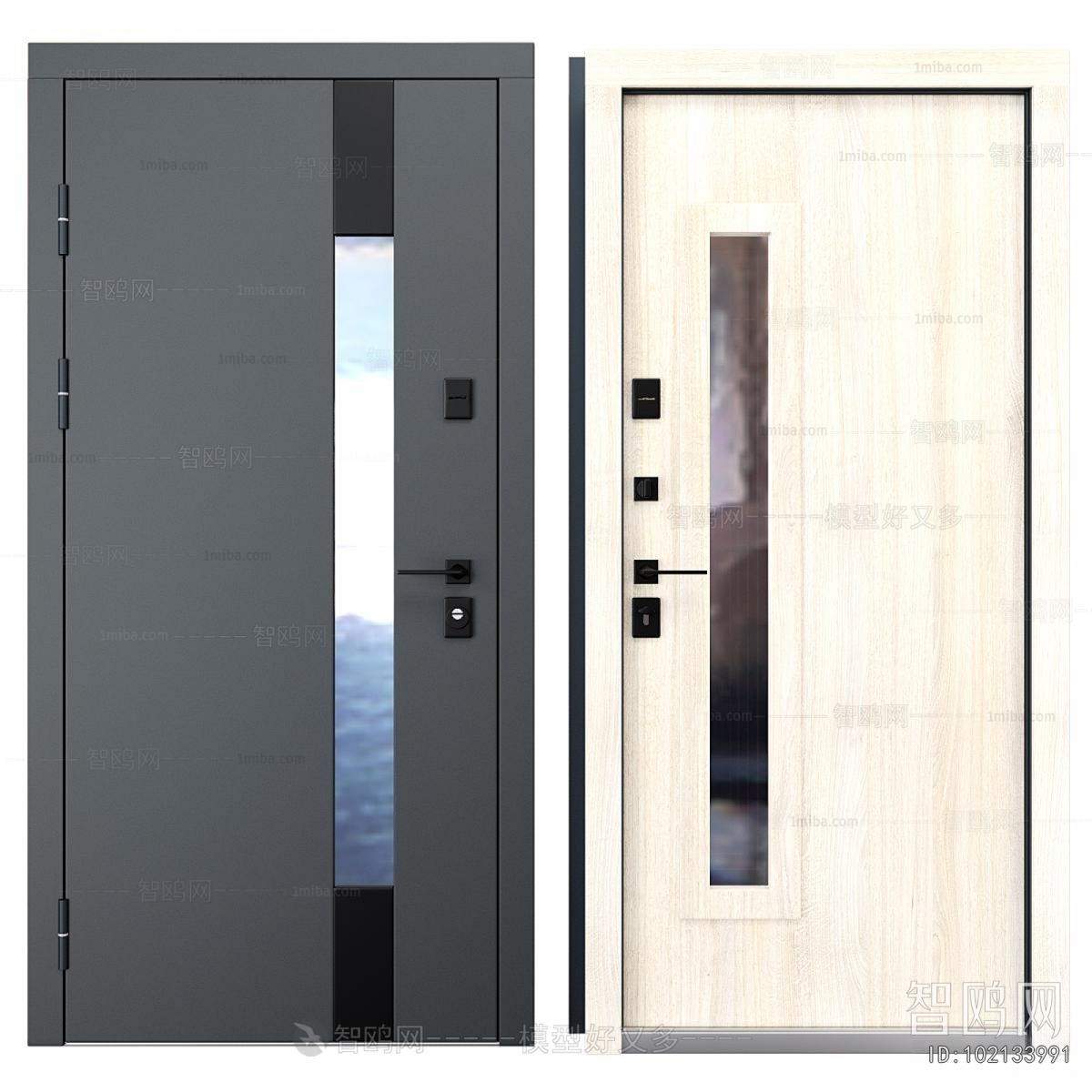 Modern Entrance Door