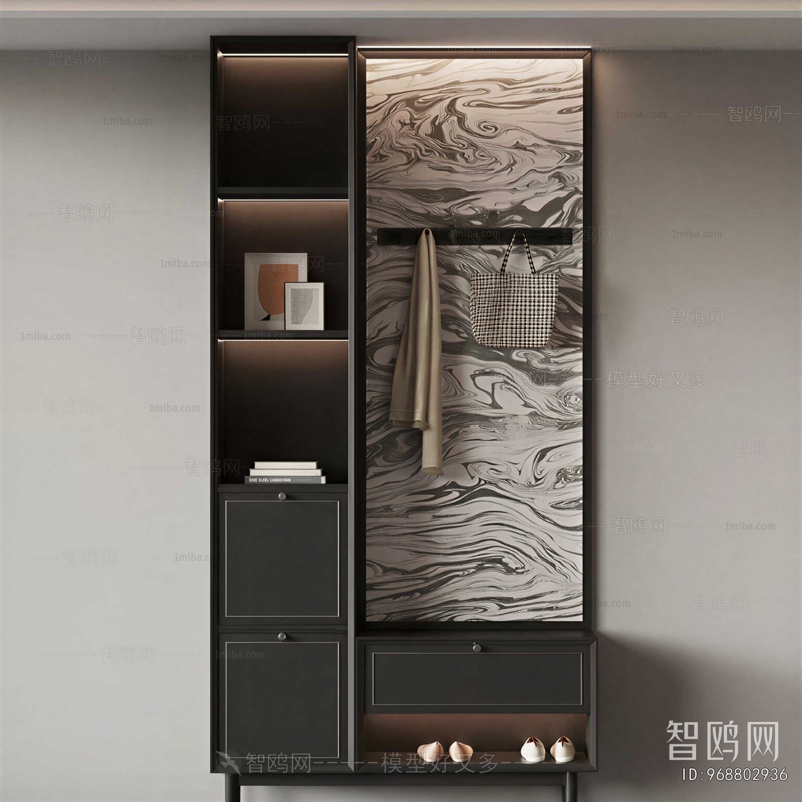 Modern Shoe Cabinet