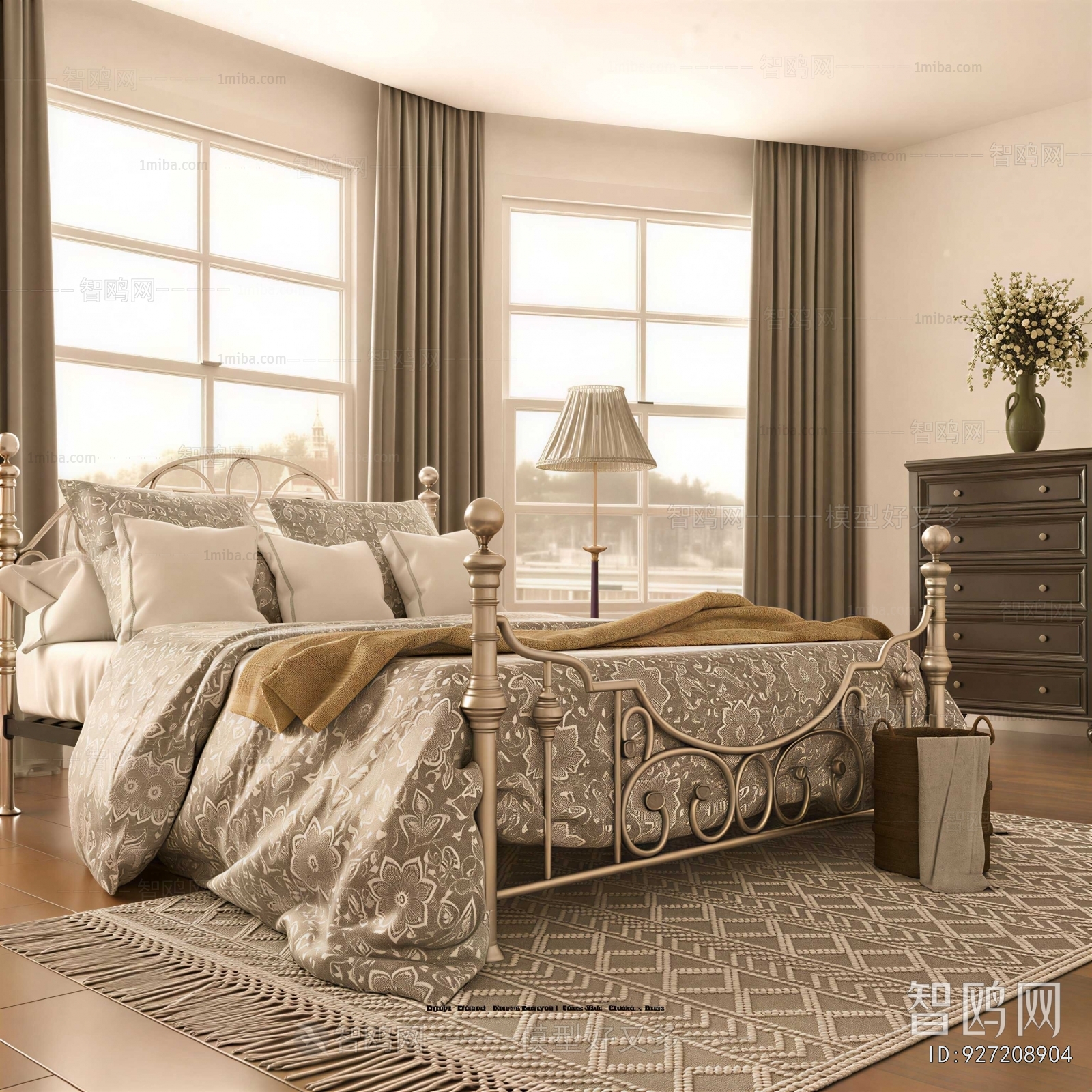 American Style Bedroom