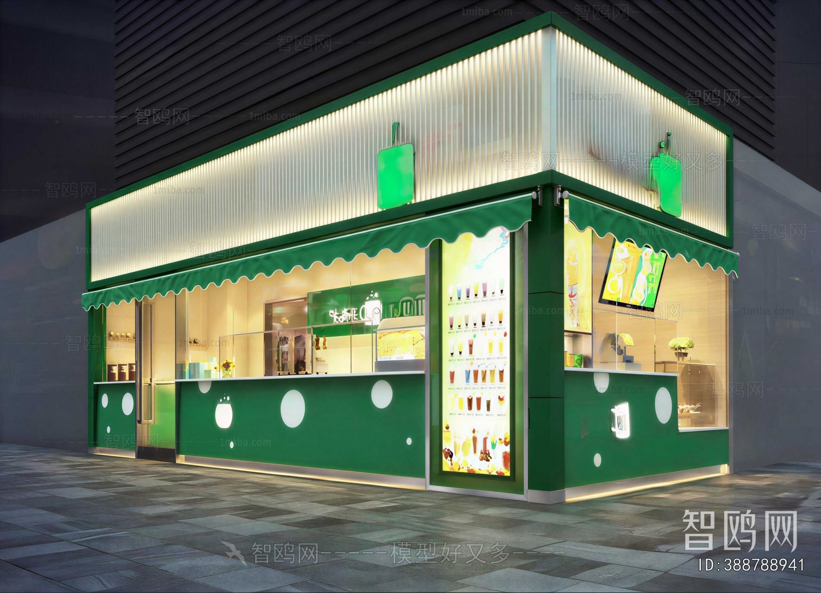 Modern Milk Tea Shop