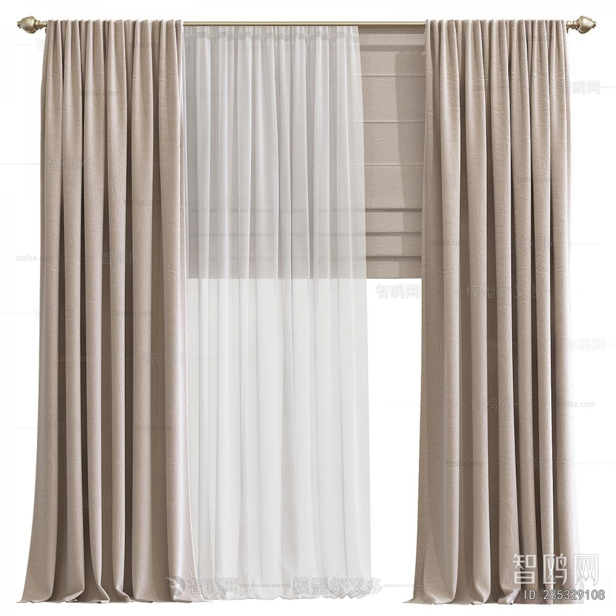 Modern The Curtain