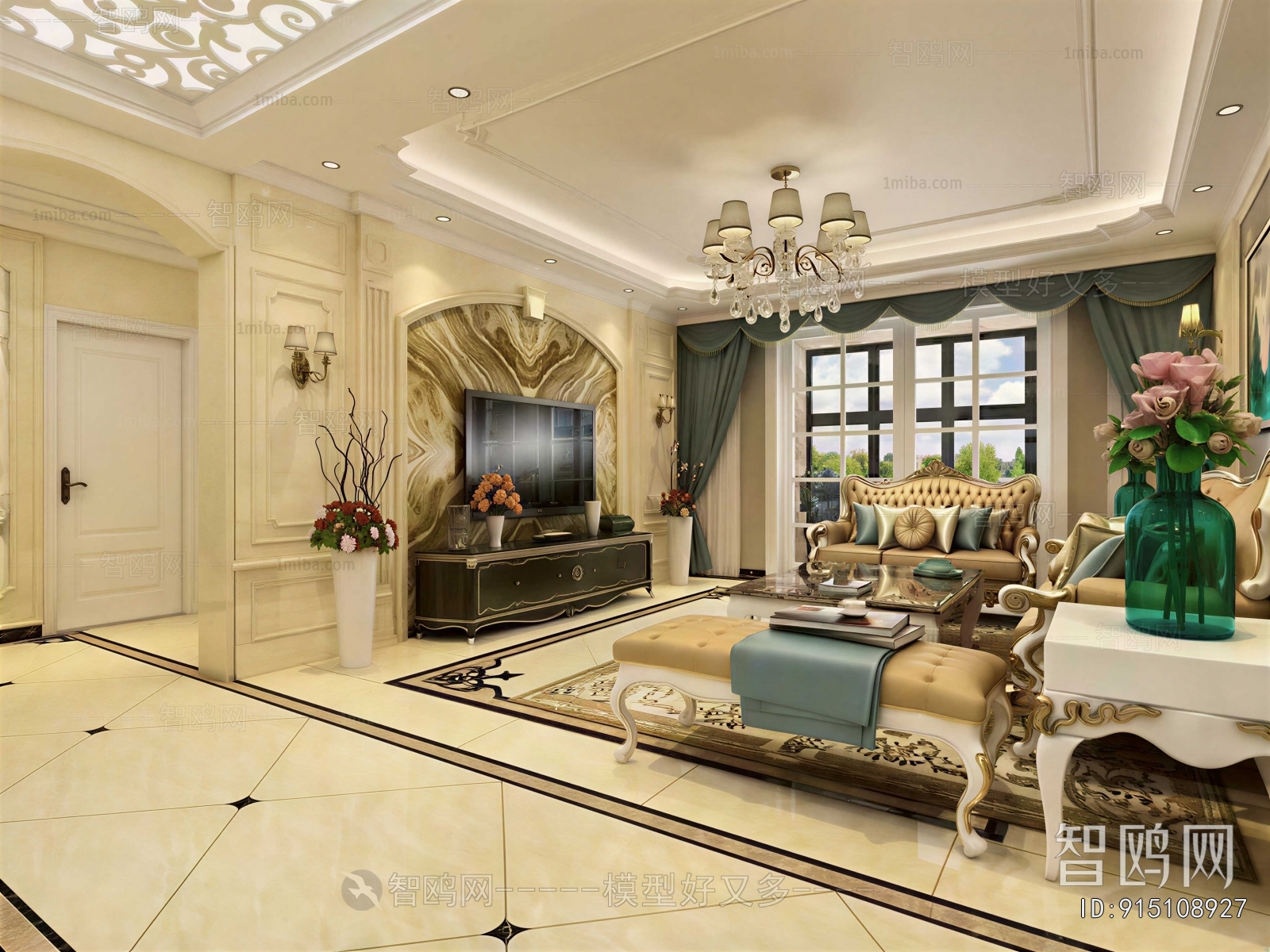 European Style A Living Room