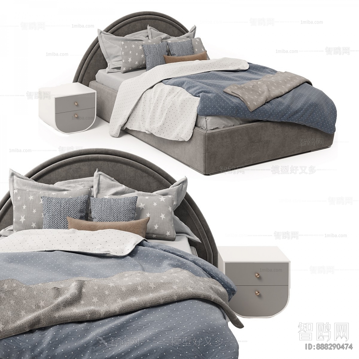 Modern Double Bed