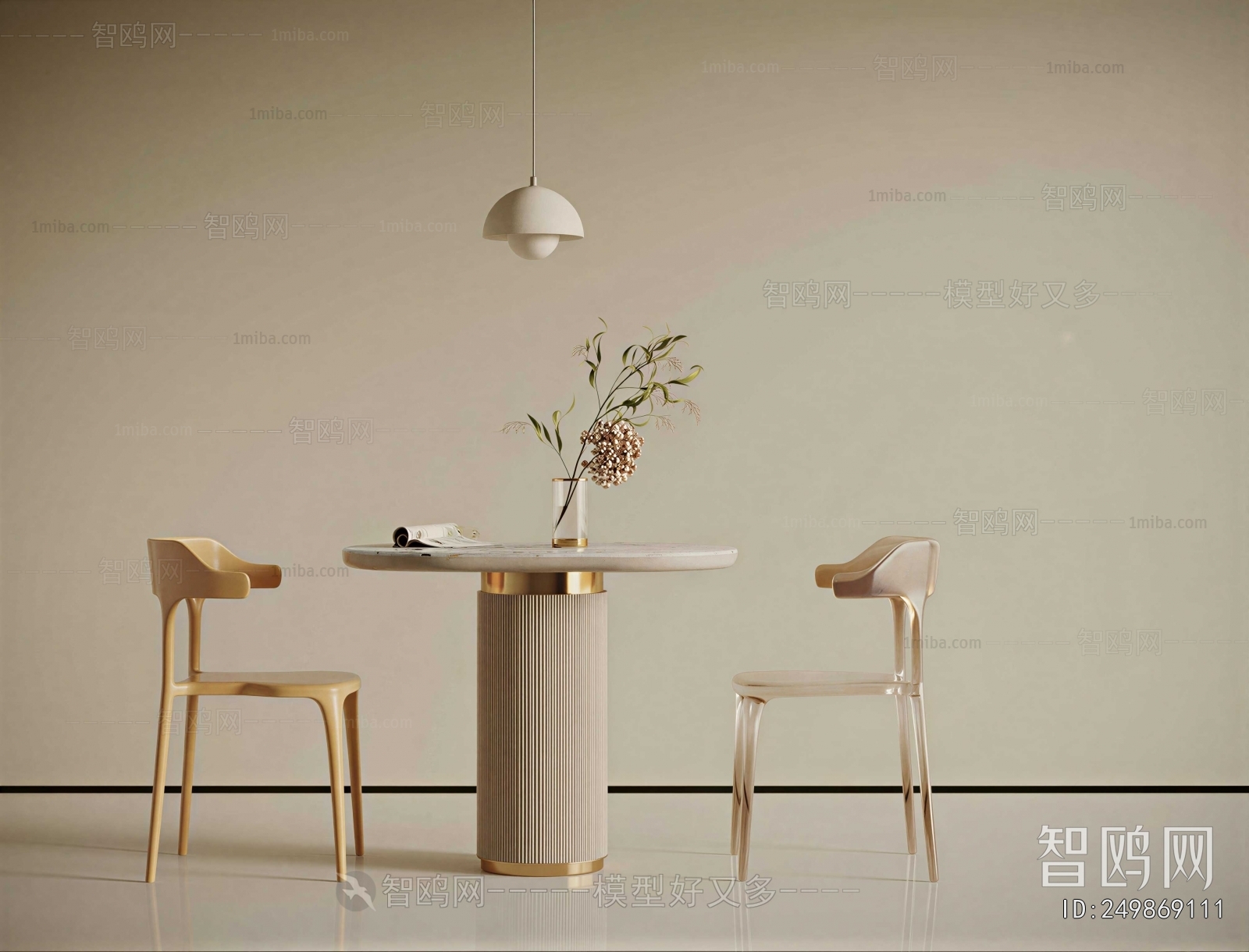 Modern Leisure Table And Chair