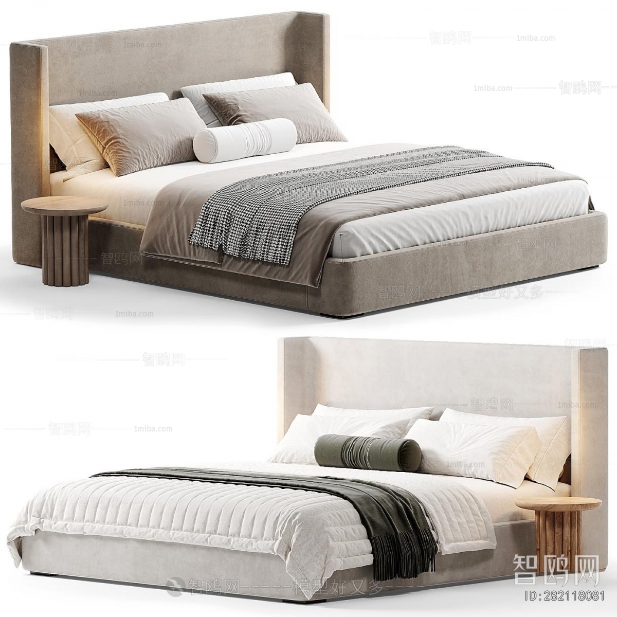 Modern Double Bed