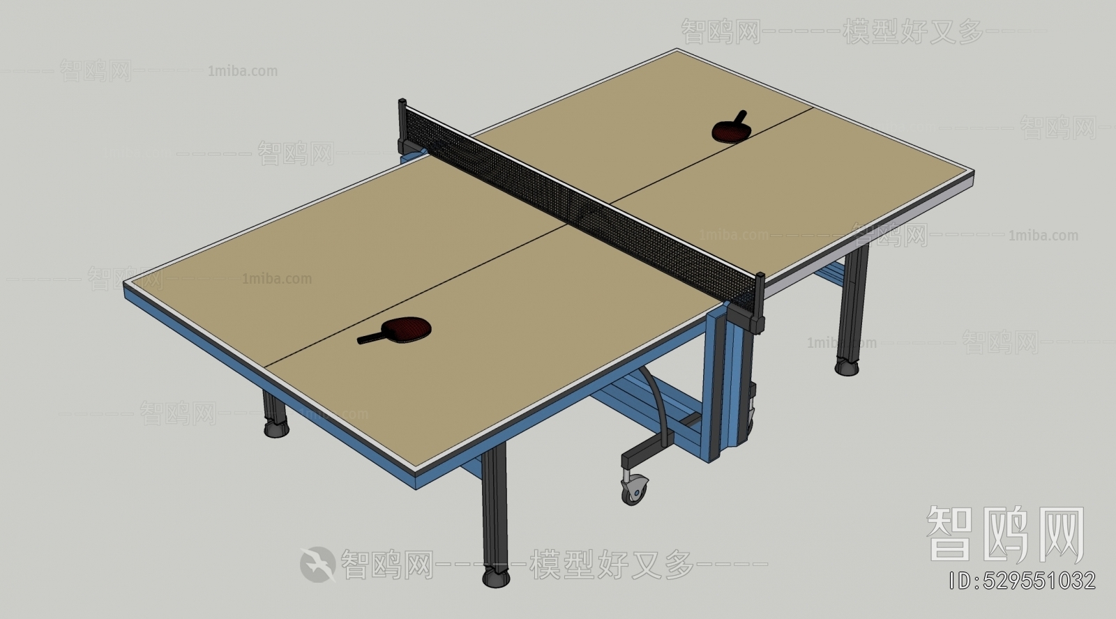 Modern Table-tennis Table
