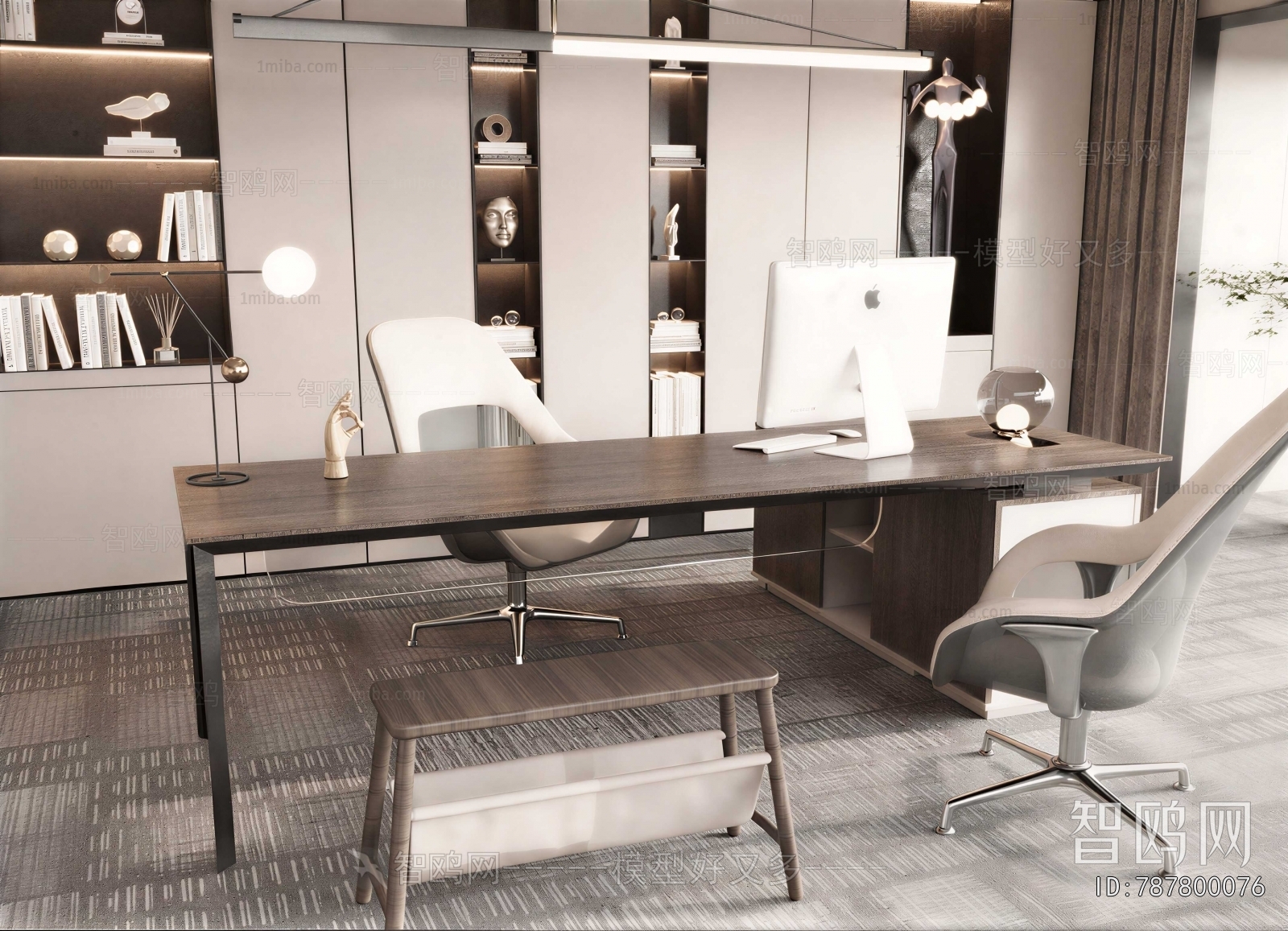 Modern Office Desk And Chair