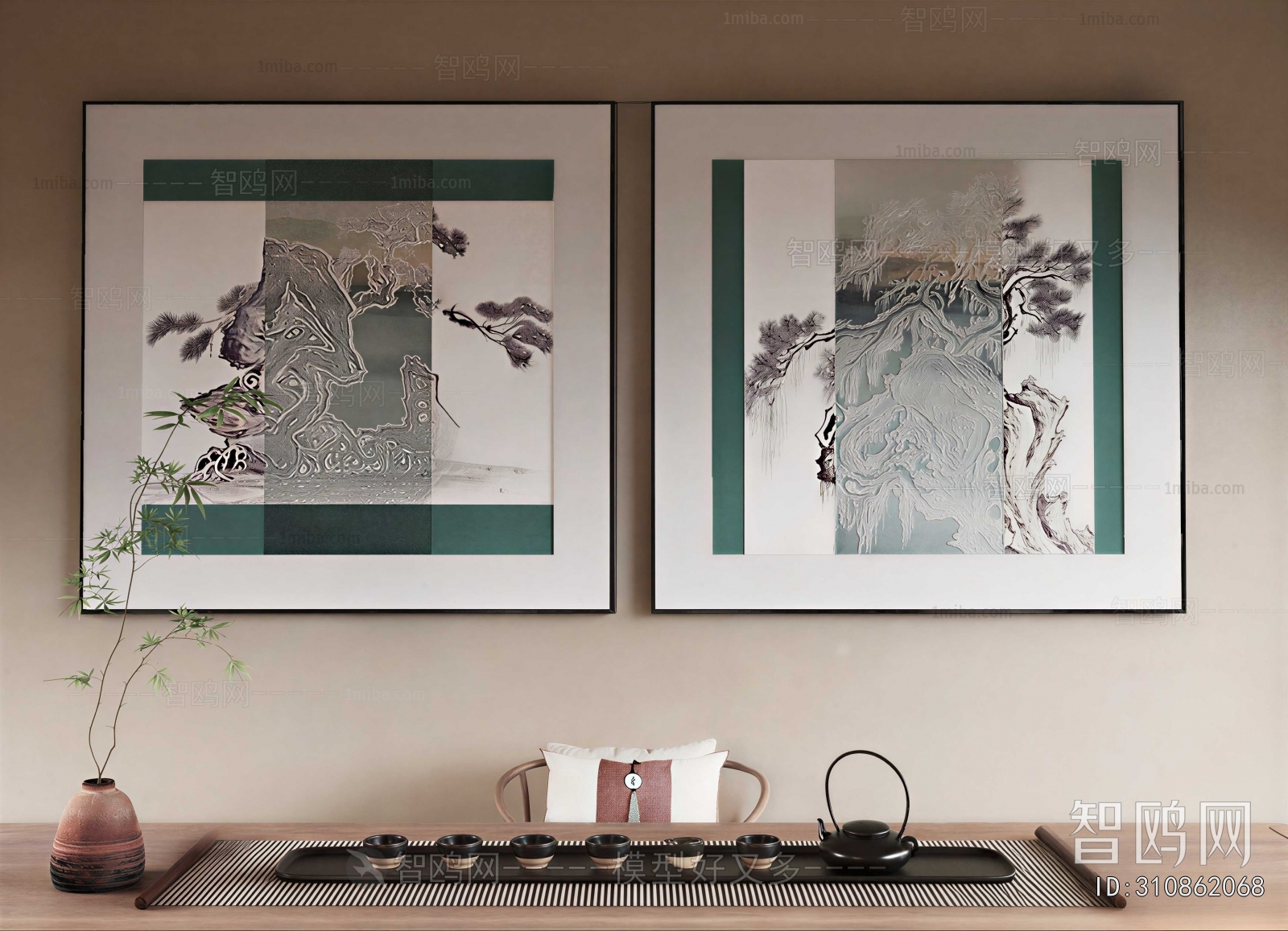 New Chinese Style Painting