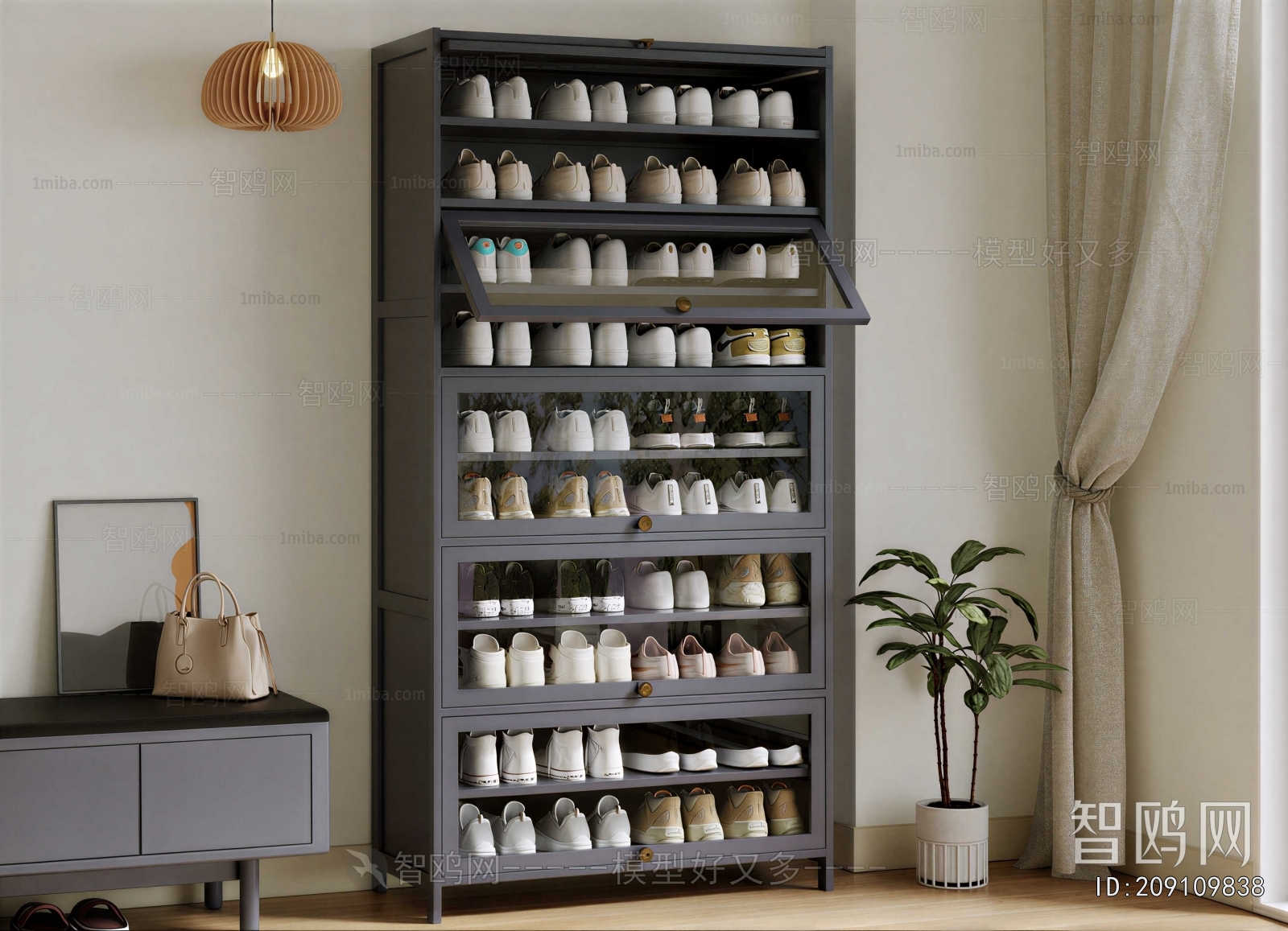 Modern Shoe Cabinet