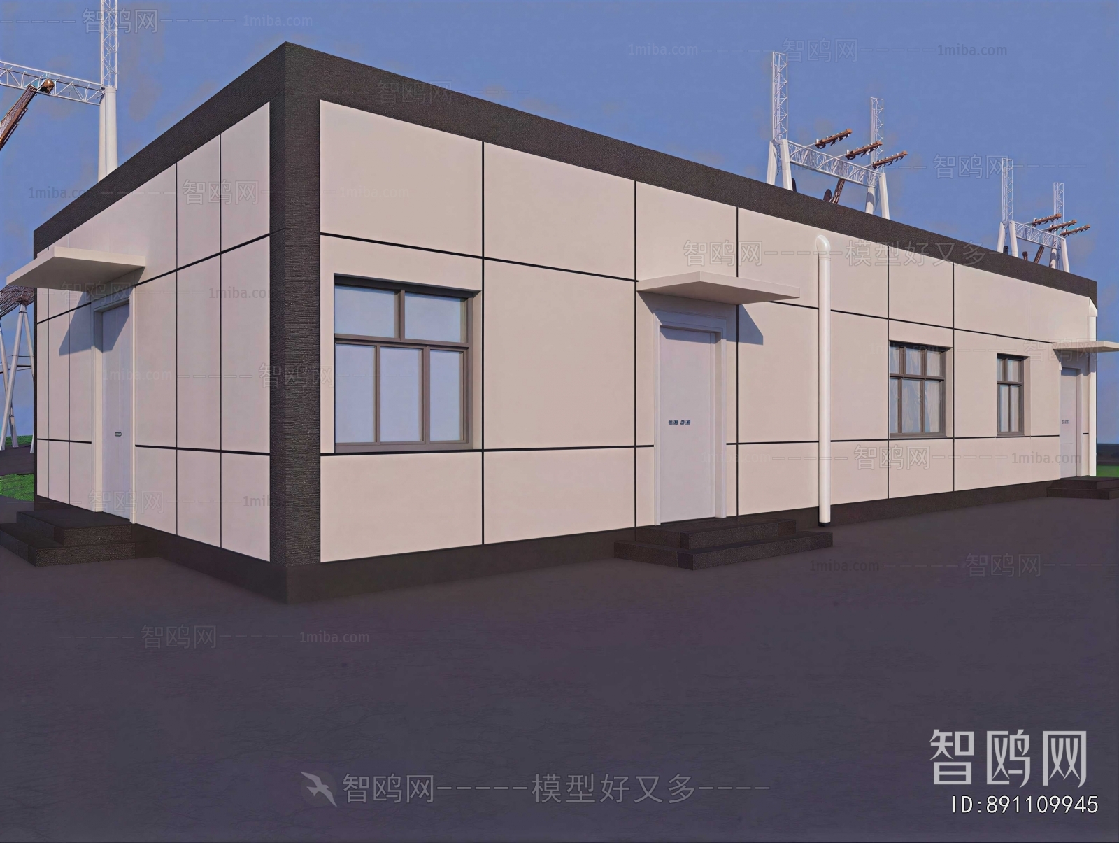 Modern Industrial Building