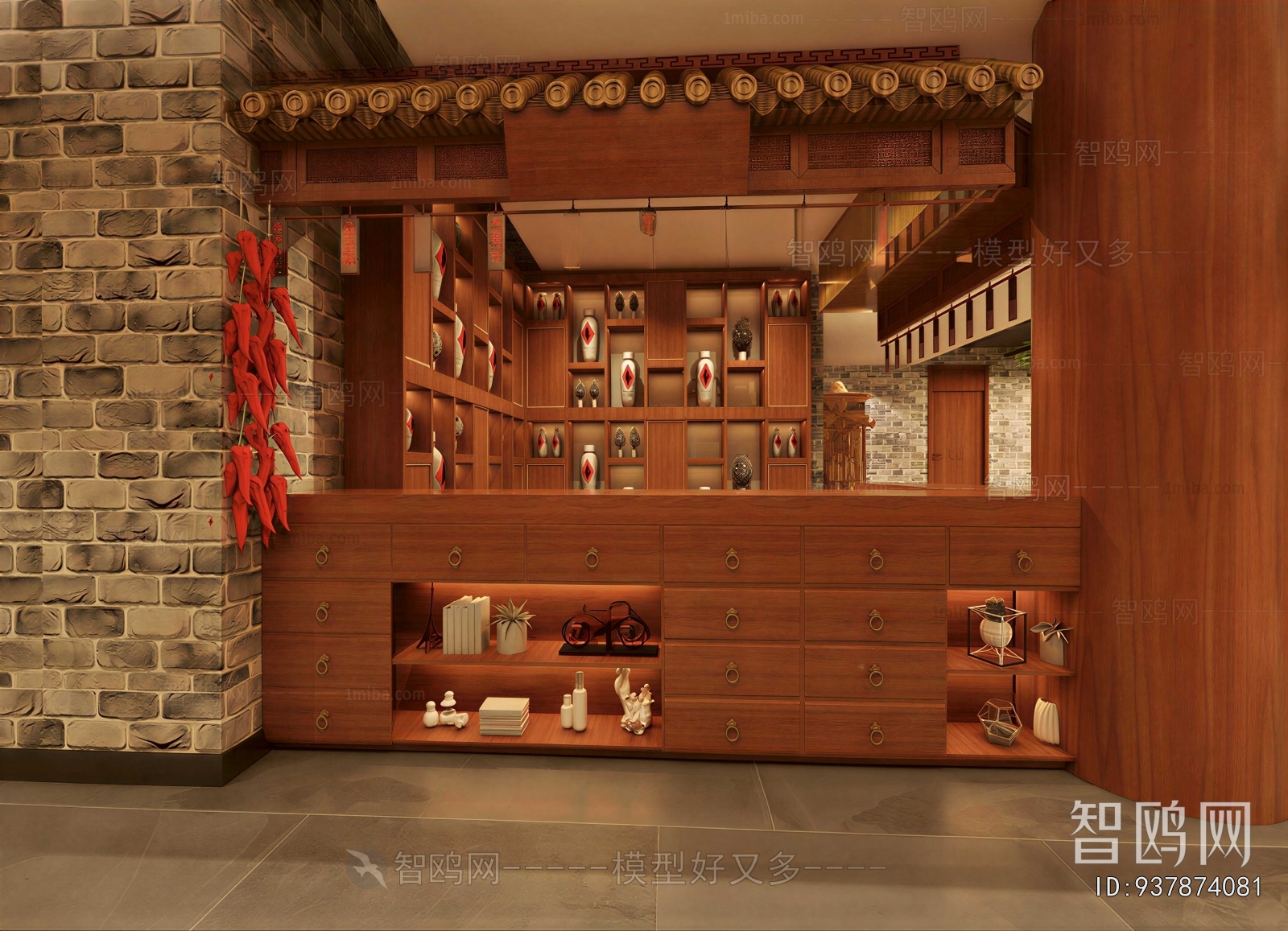 New Chinese Style Retail Stores