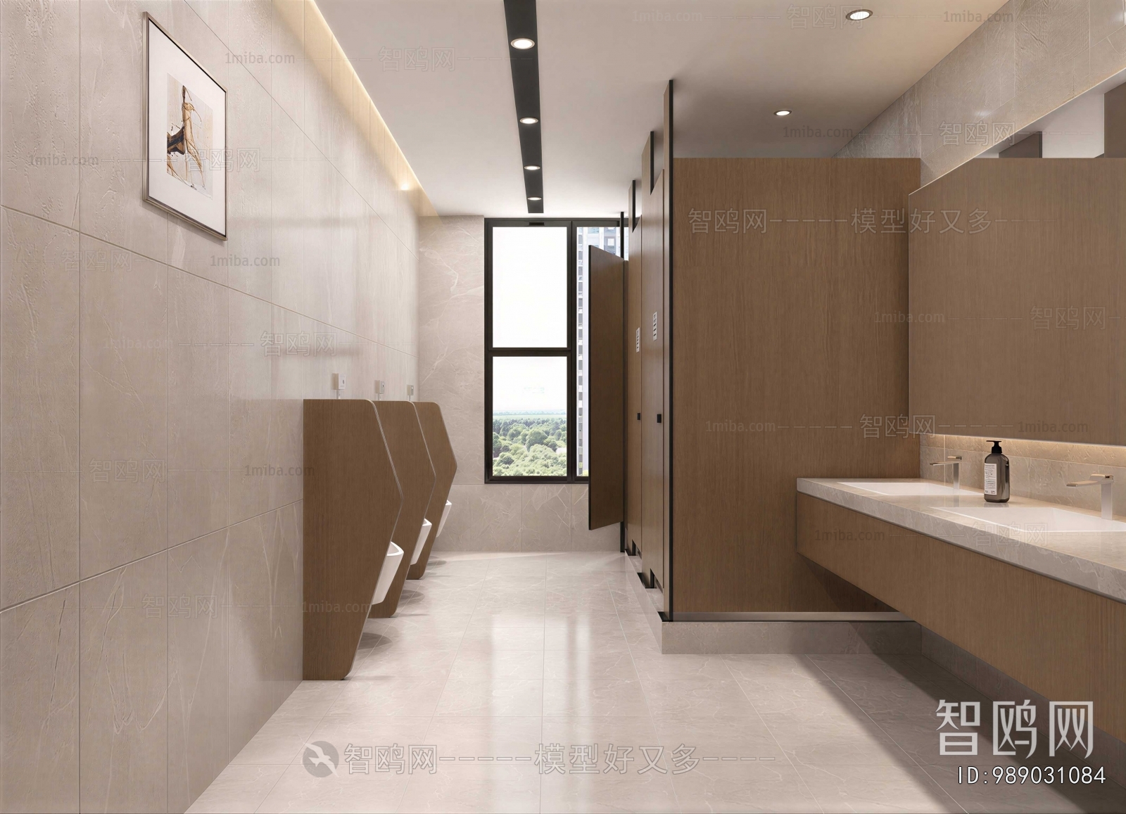 Modern Public Toilet