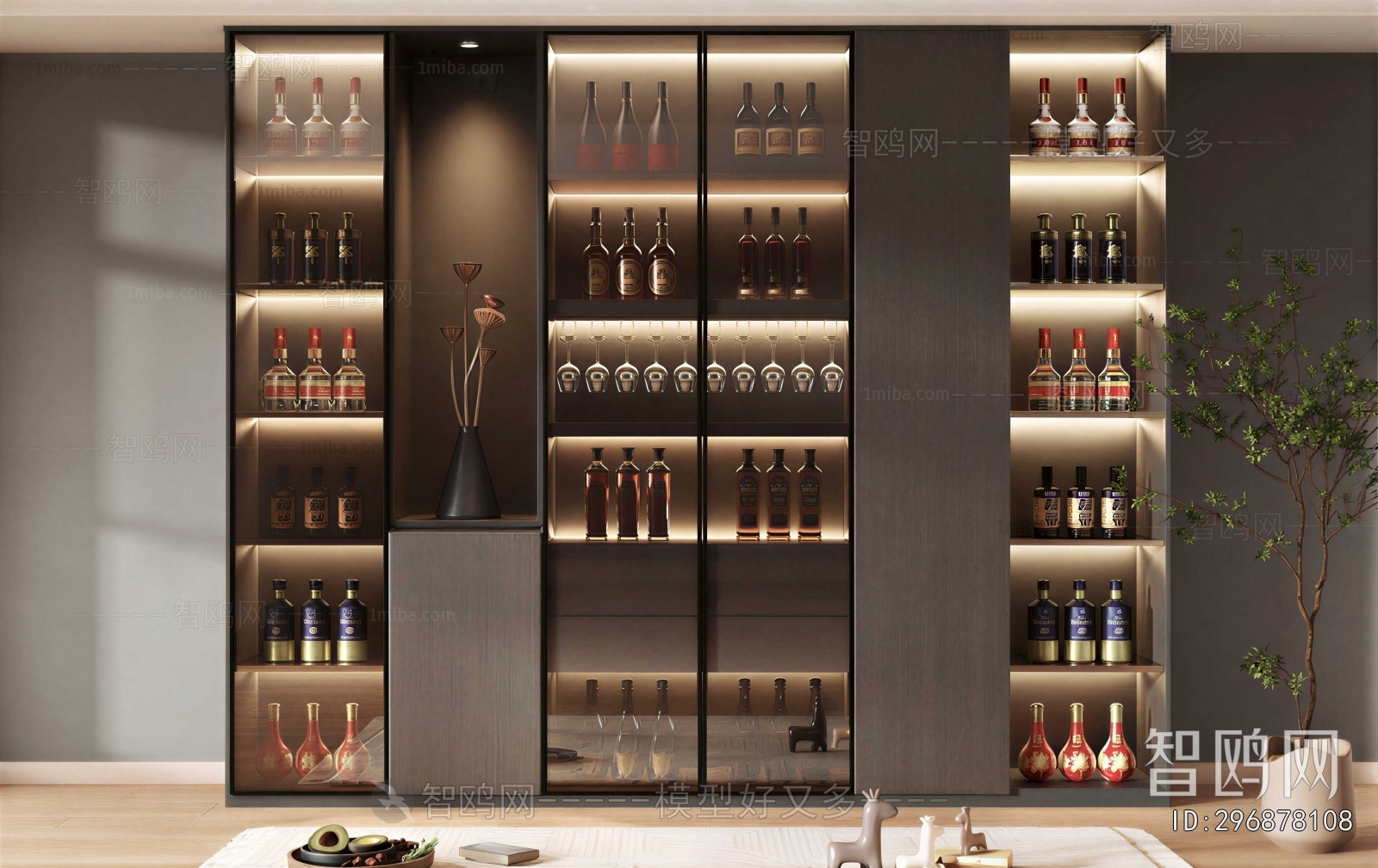 Modern Wine Cabinet
