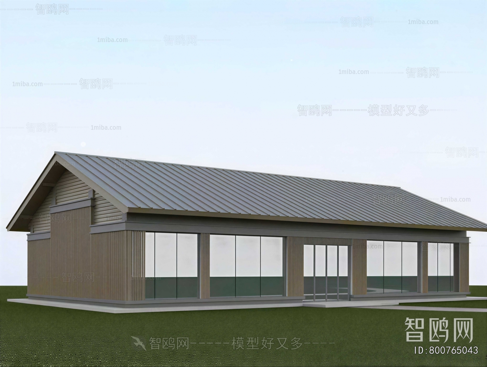 Modern Appearance Of Commercial Building