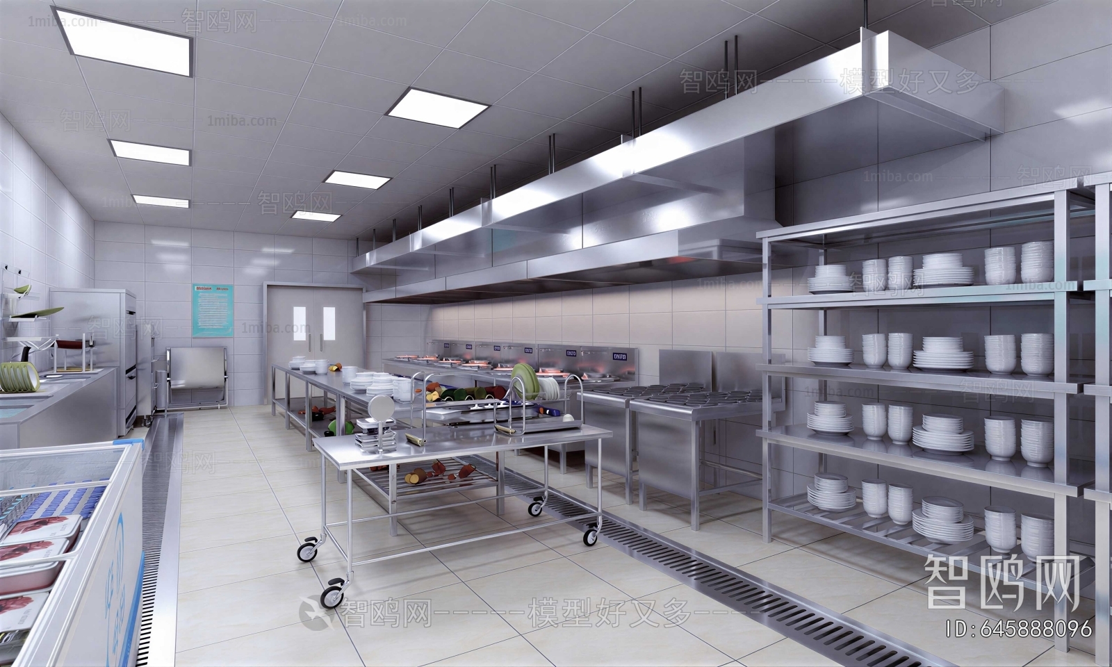 Modern Central Kitchen