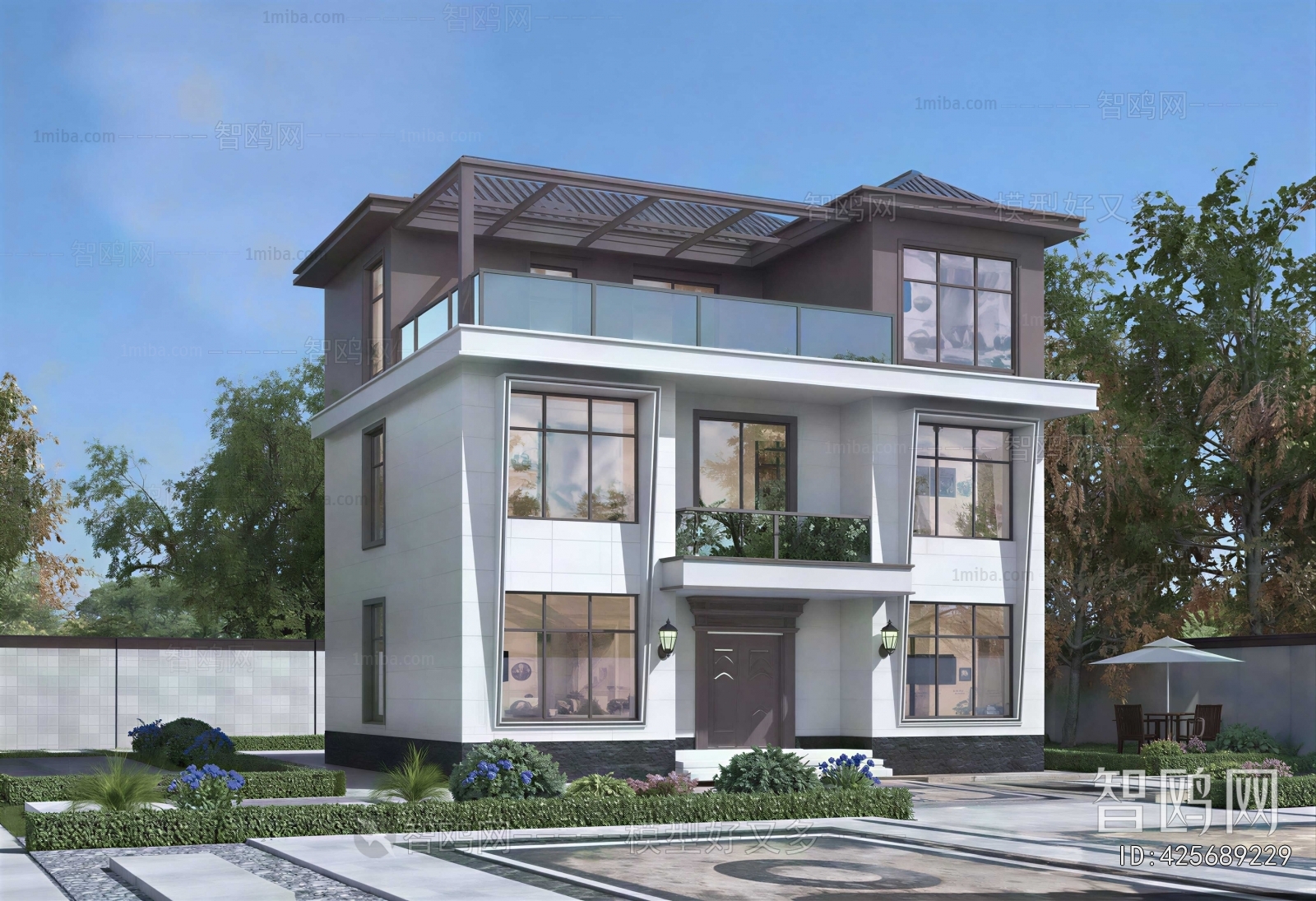 New Chinese Style Detached Villa