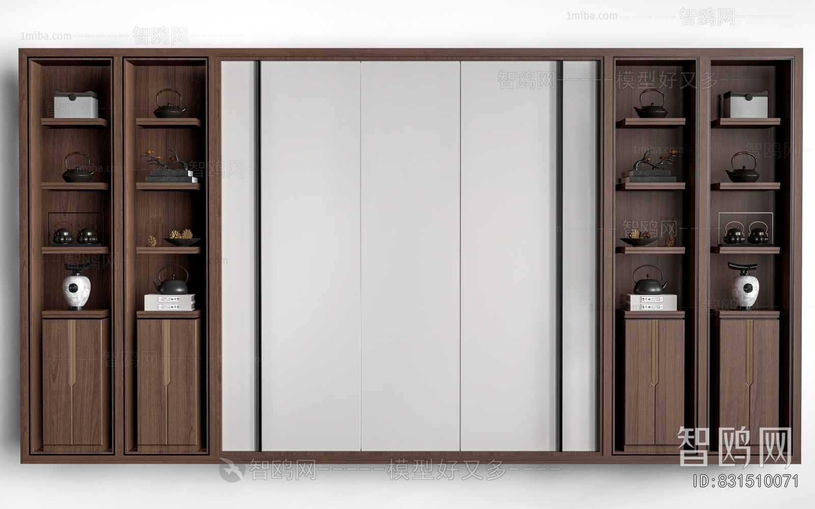 New Chinese Style Decorative Cabinet