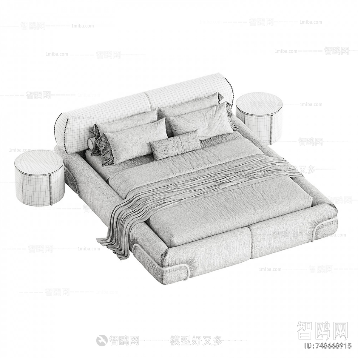 Modern Double Bed