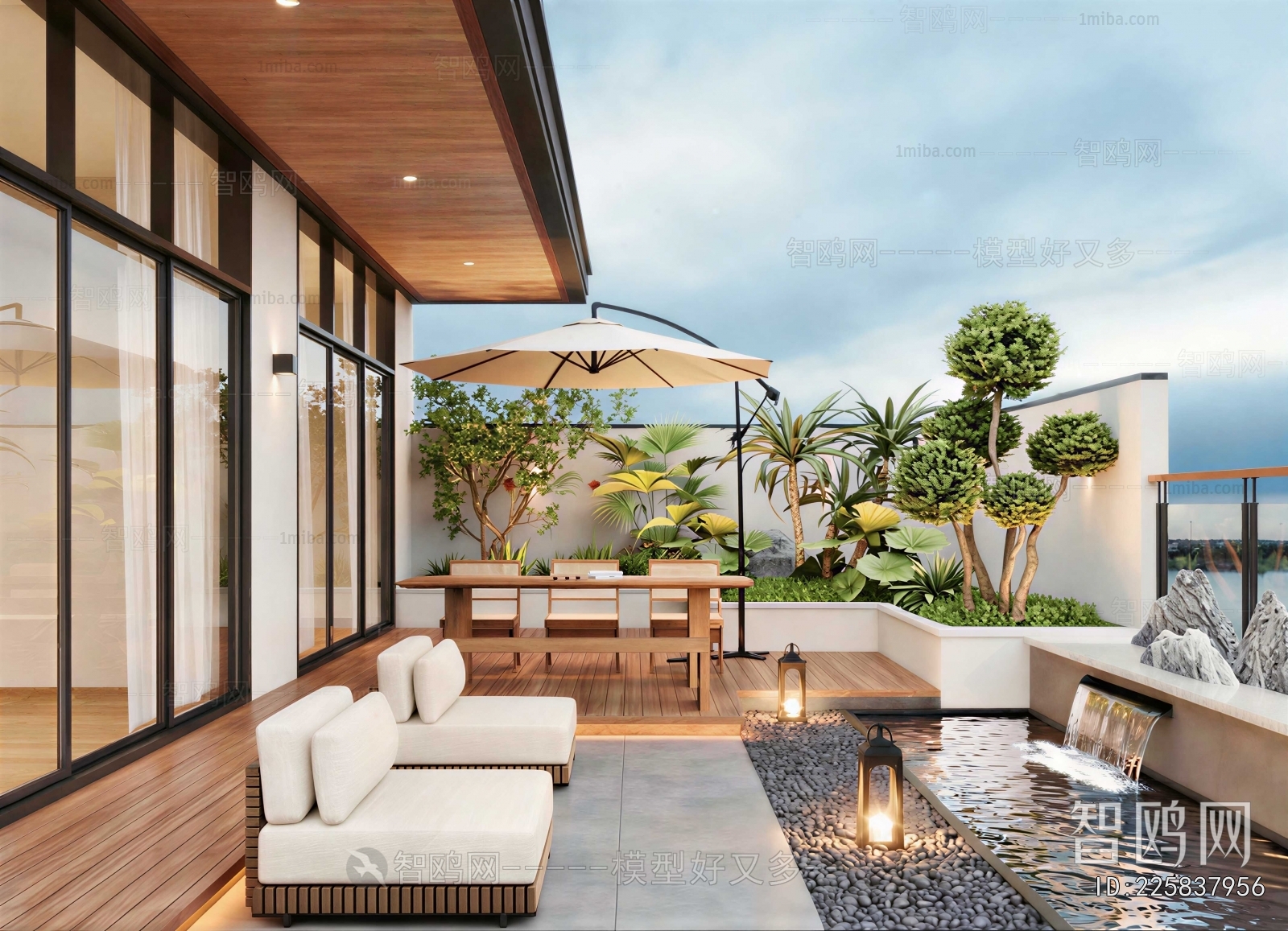 Modern Terrace