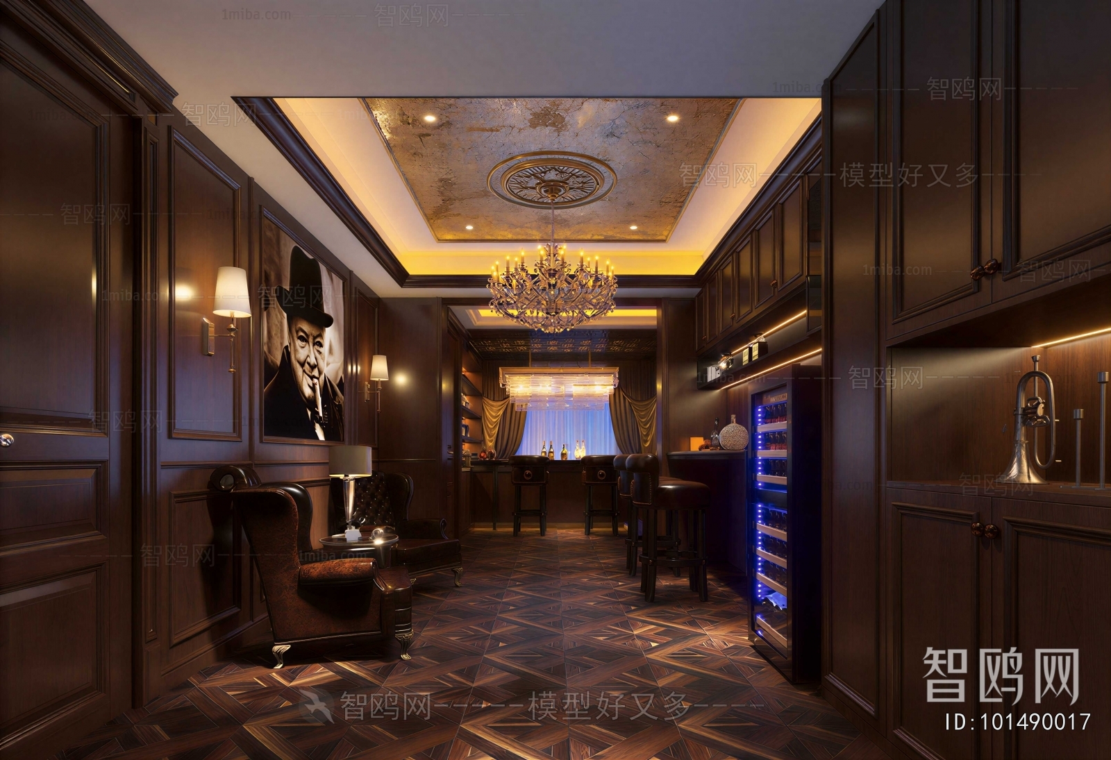 Retro Style Bar