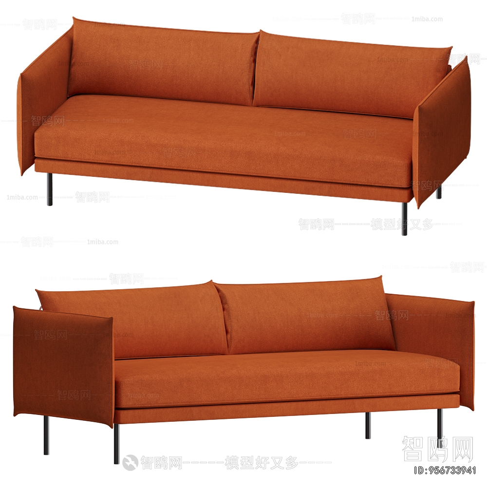 Modern Three-seat Sofa