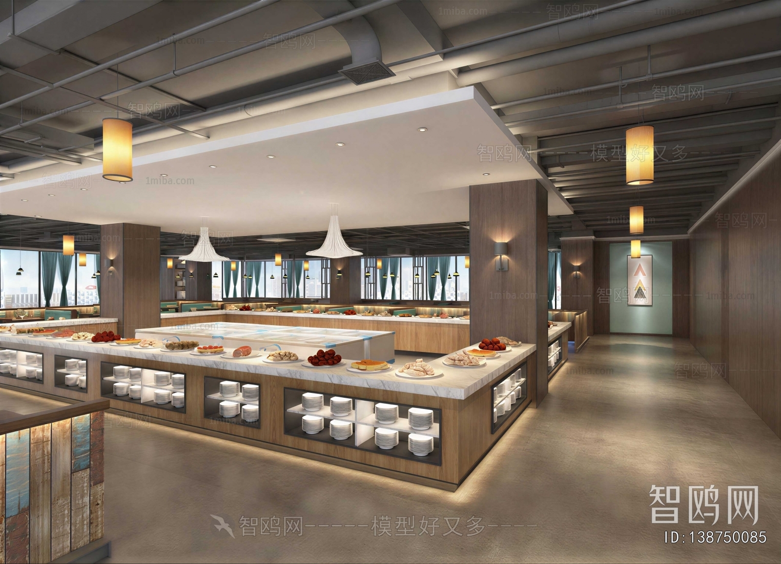 Modern Cafeteria