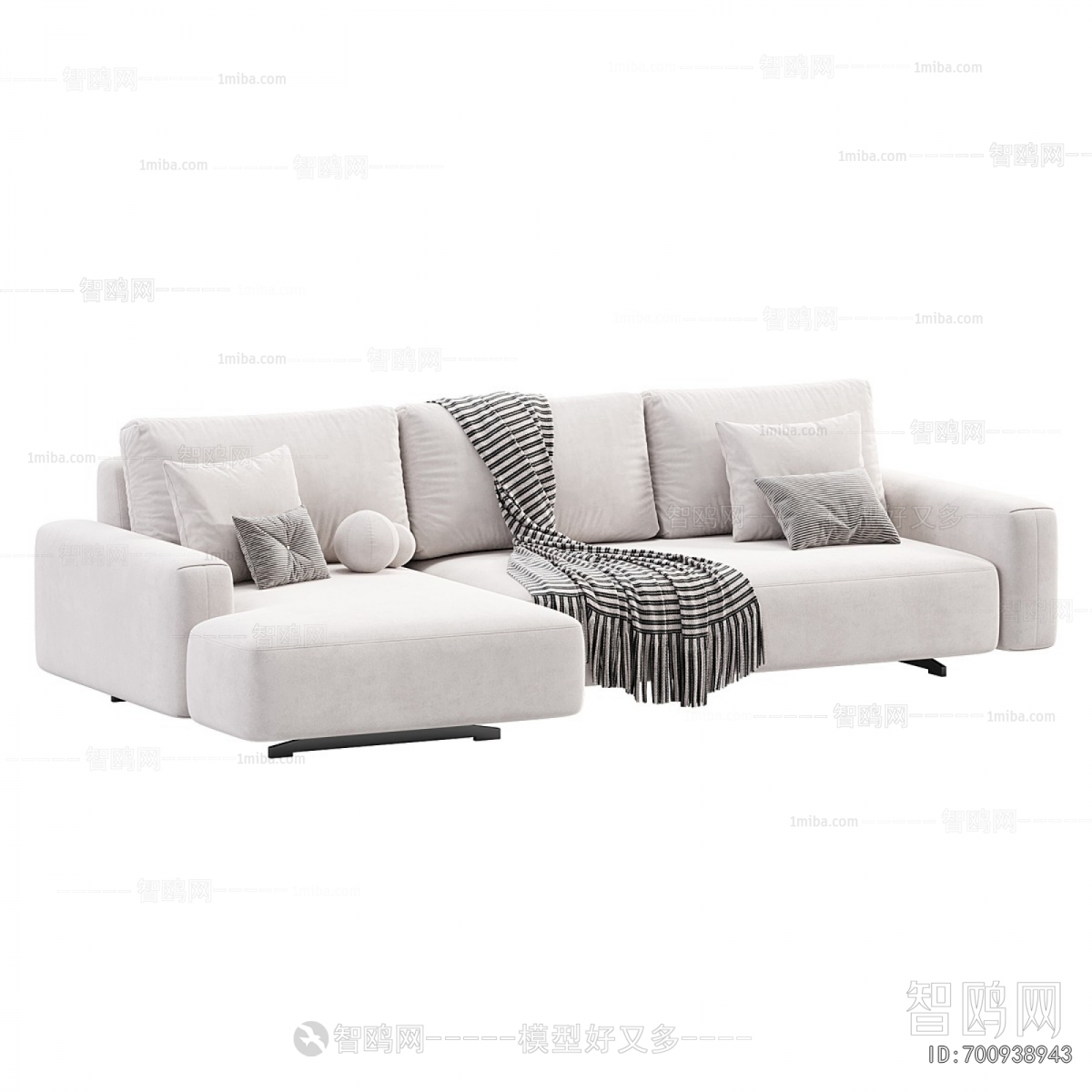 Modern Multi Person Sofa