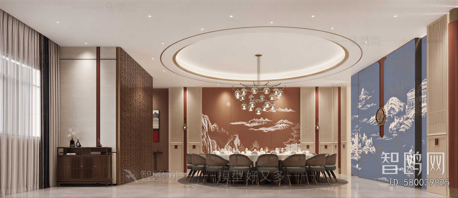 New Chinese Style Restaurant Box