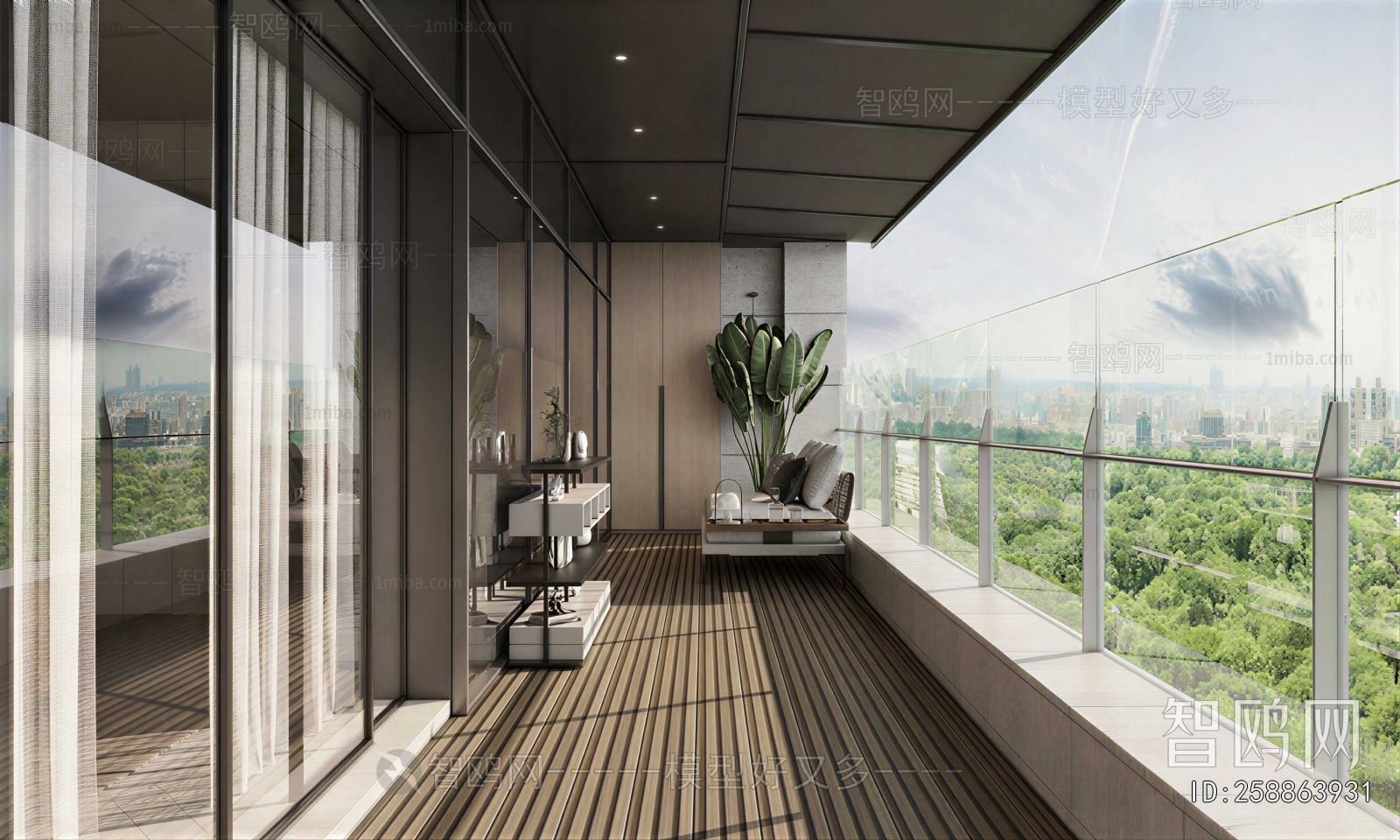 Modern Leisure Balcony