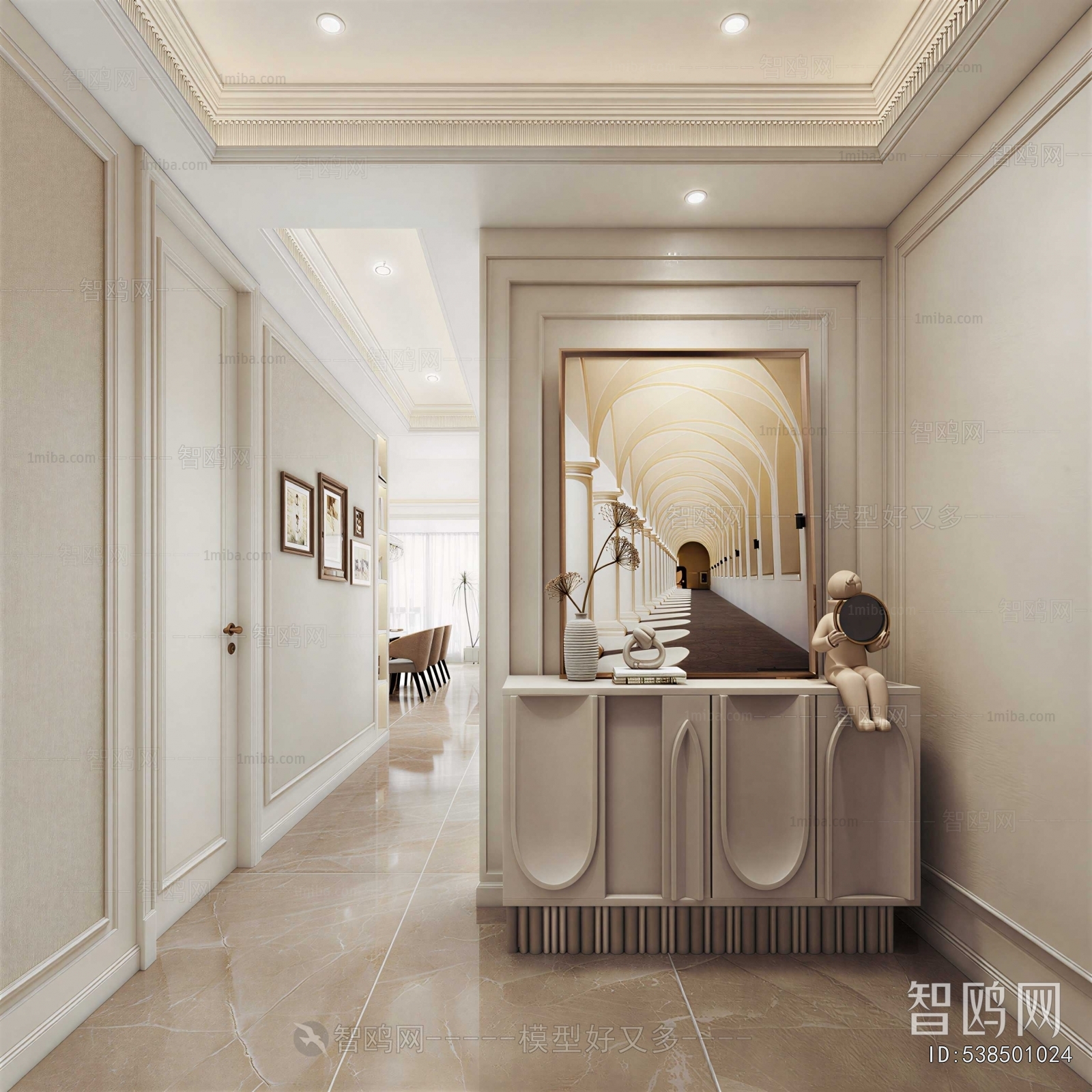 Modern Hallway