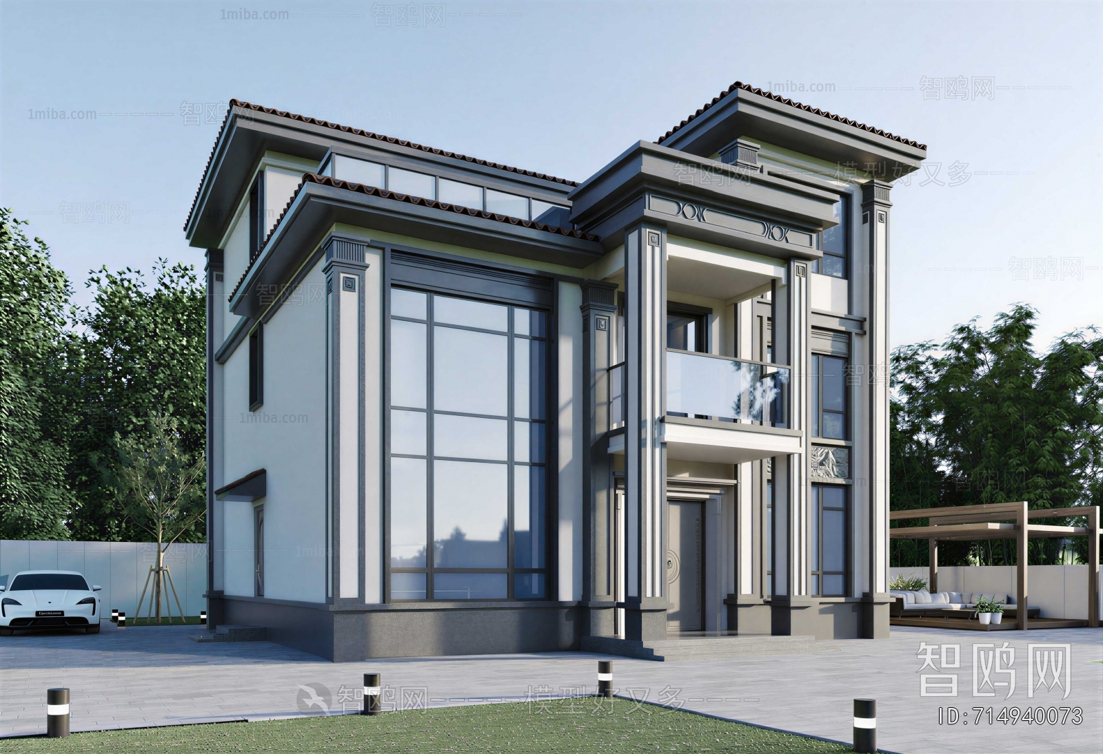 New Chinese Style Detached Villa