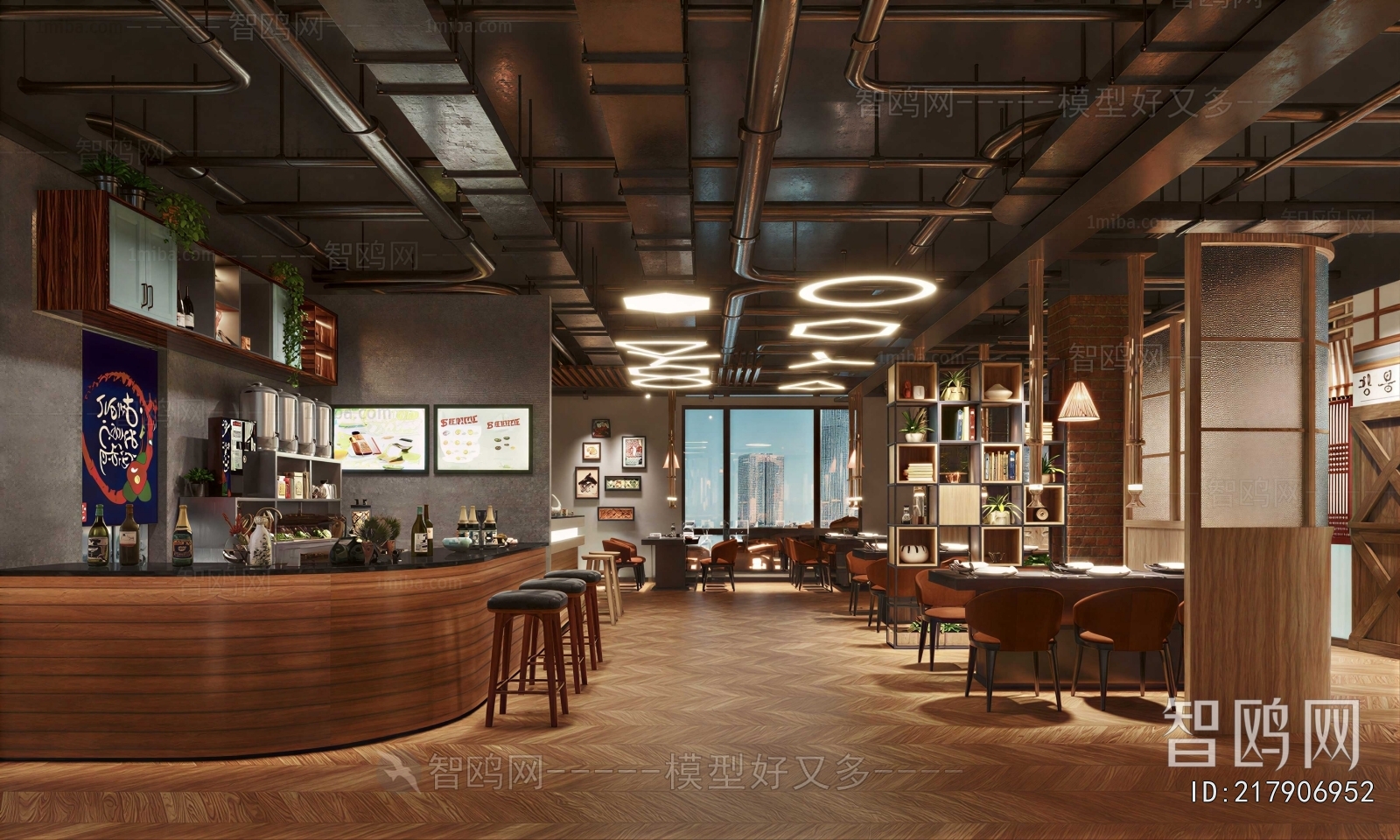 Industrial Style Restaurant