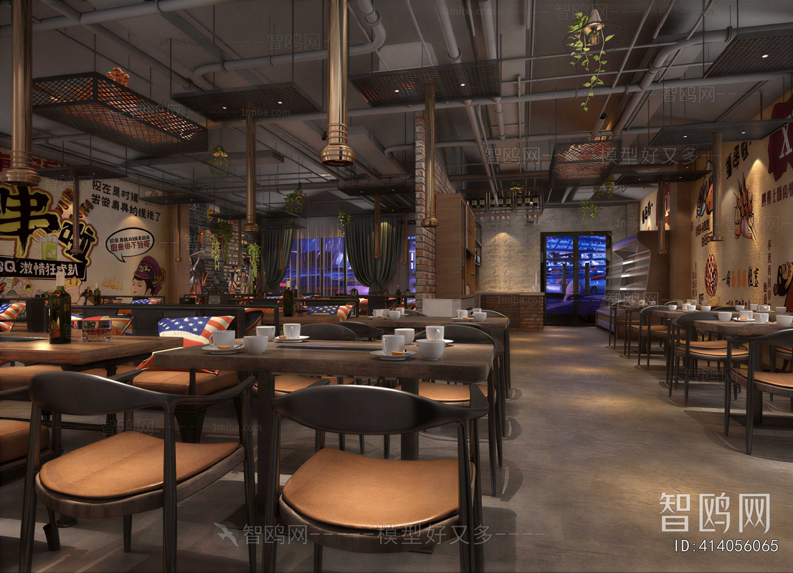 Industrial Style Restaurant