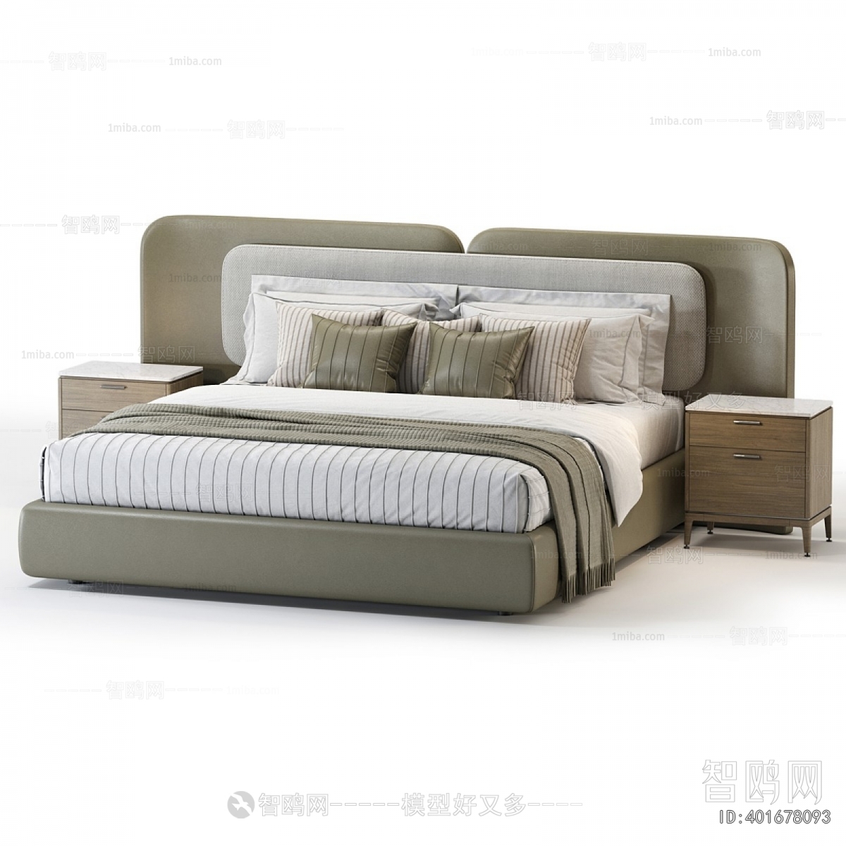 Modern Double Bed